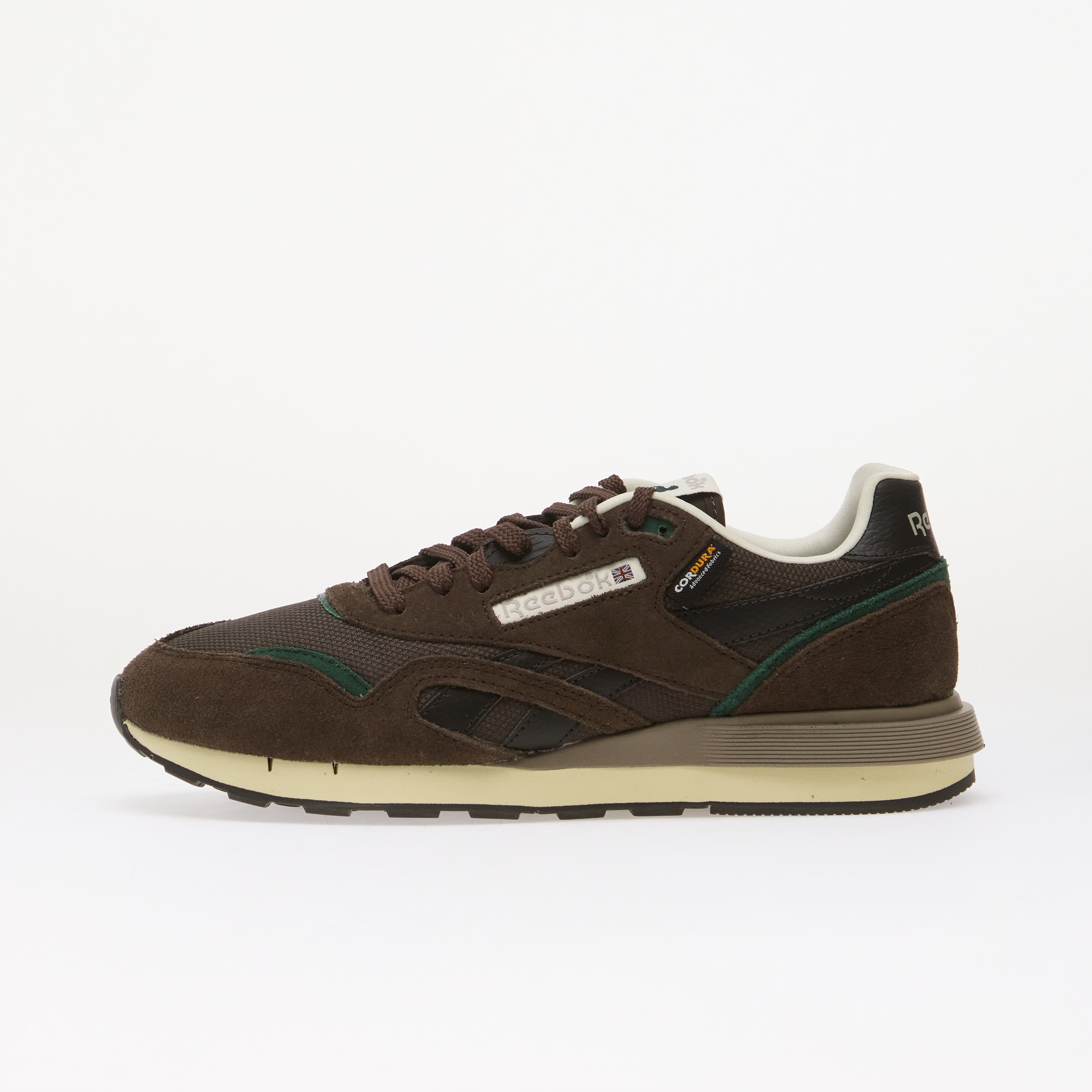Reebok Сникърси Classic Nylon 89 Espresso/ Washed Black/ Heritage Green