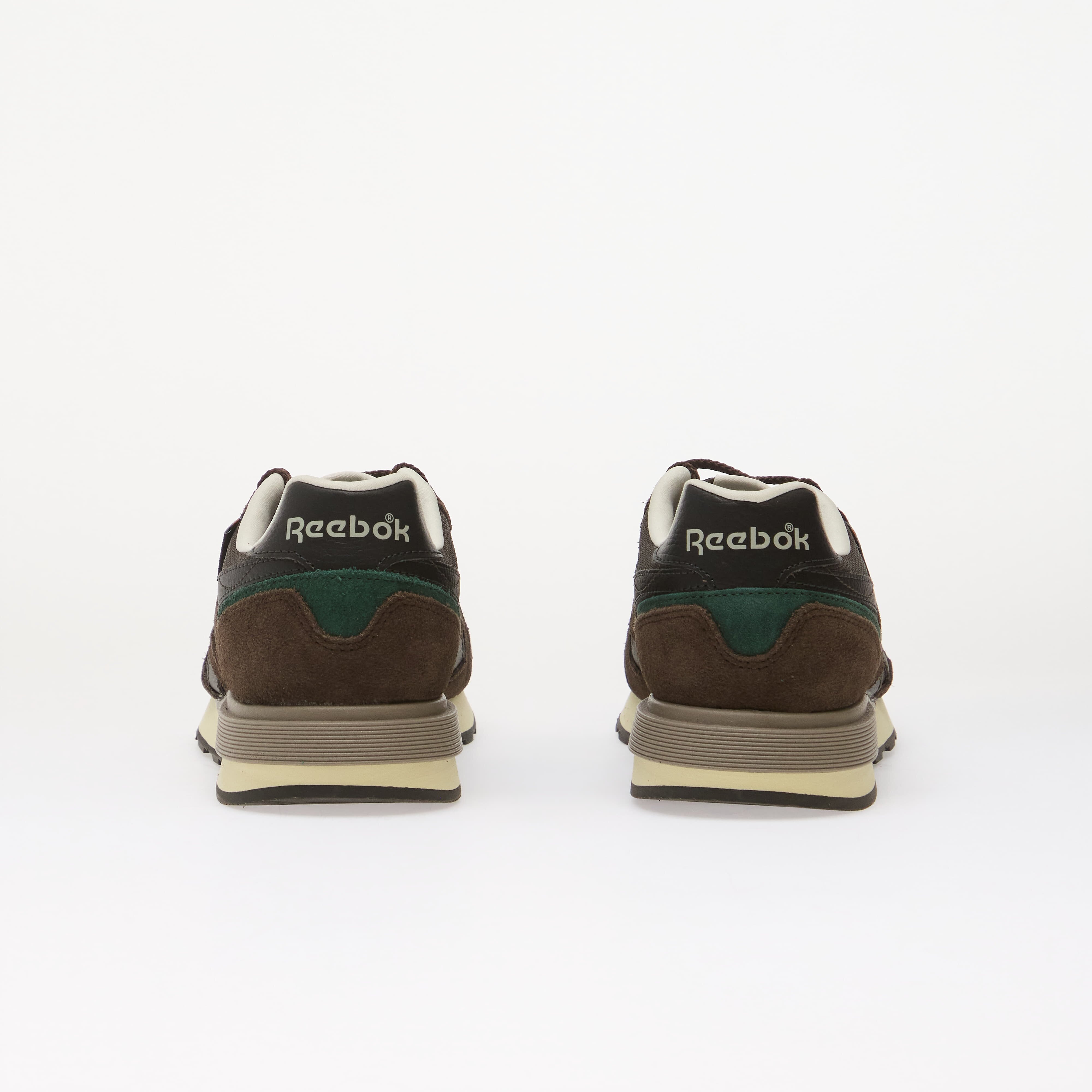 Reebok Сникърси Classic Nylon 89 Espresso/ Washed Black/ Heritage Green