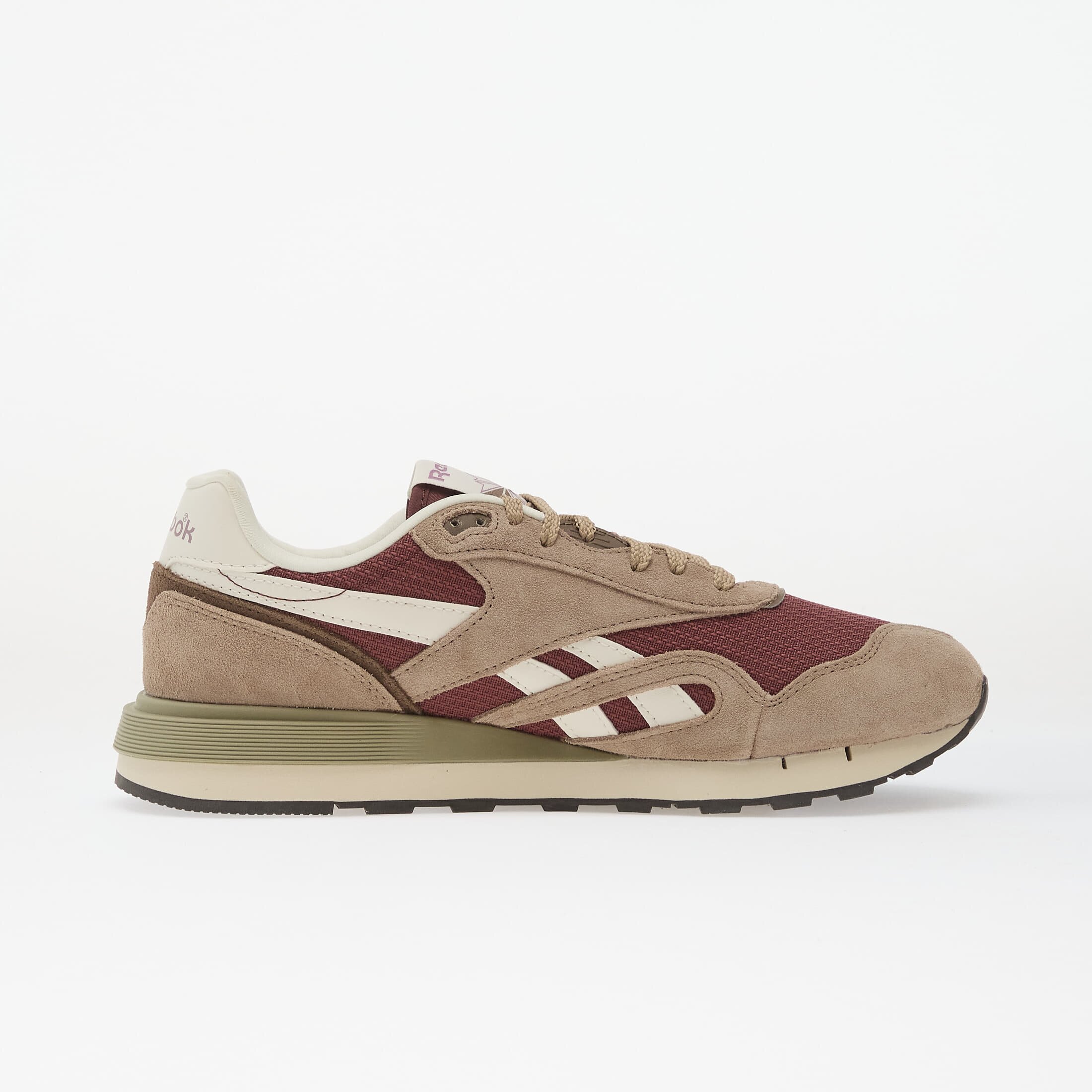 Reebok Сникърси Classic Nylon 89 Grainy Grey/ Black Berry/ Chalk