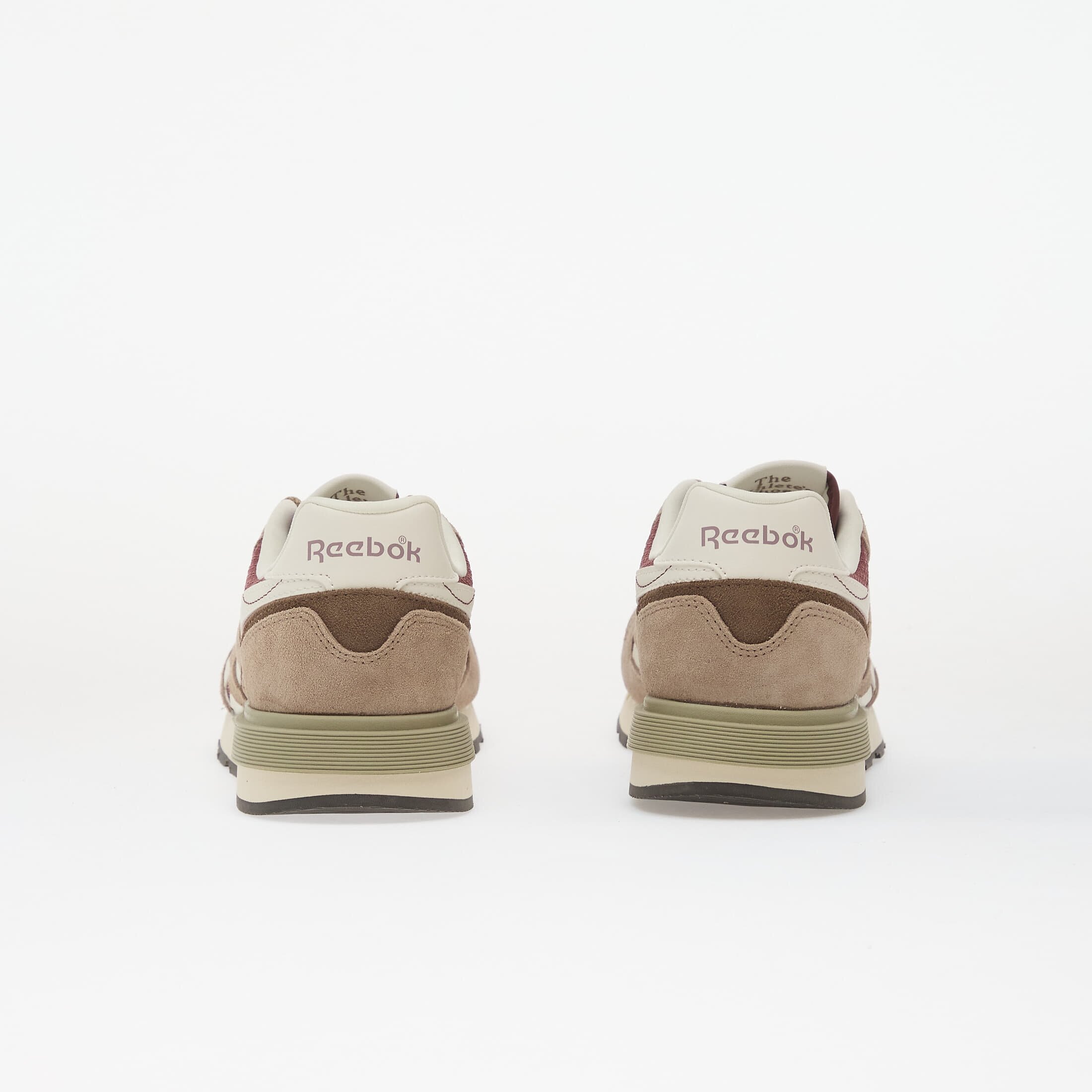Reebok Сникърси Classic Nylon 89 Grainy Grey/ Black Berry/ Chalk