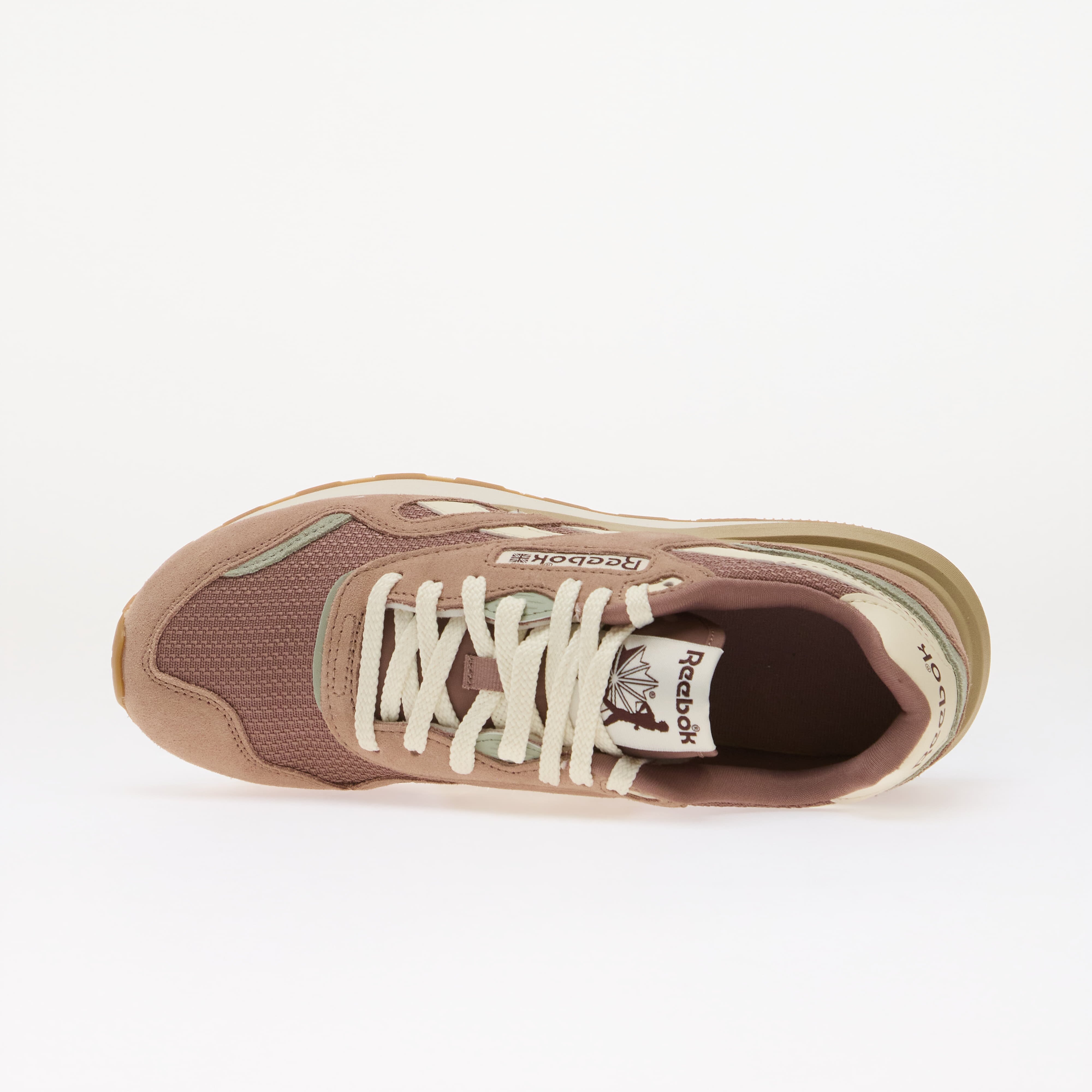 Reebok Сникърси Classic Nylon 89 Light Cocoa/ Rosewood/ Hazy Green