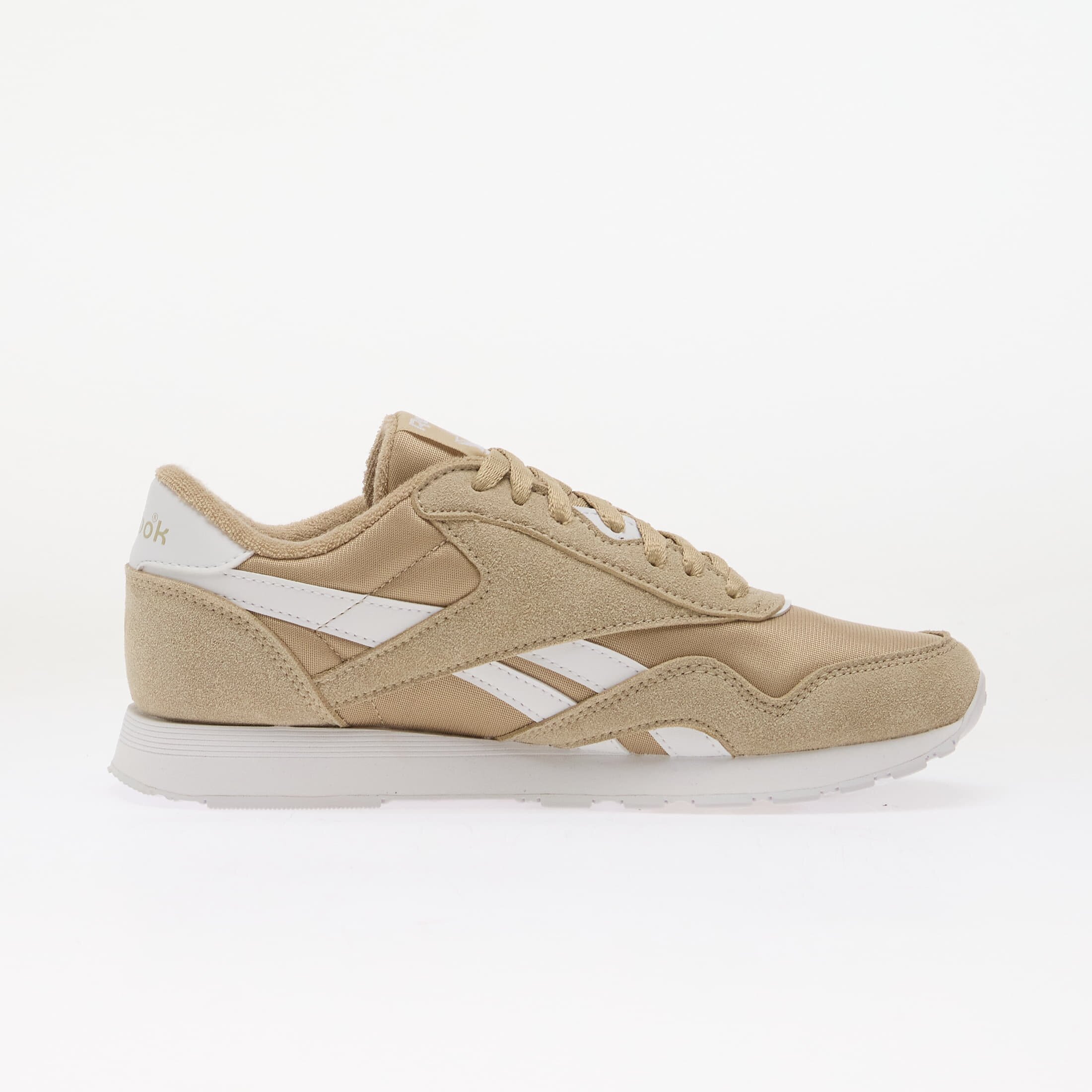 Reebok Сникърси Classic Nylon Elevated Beige/ Elevated Beige/ White