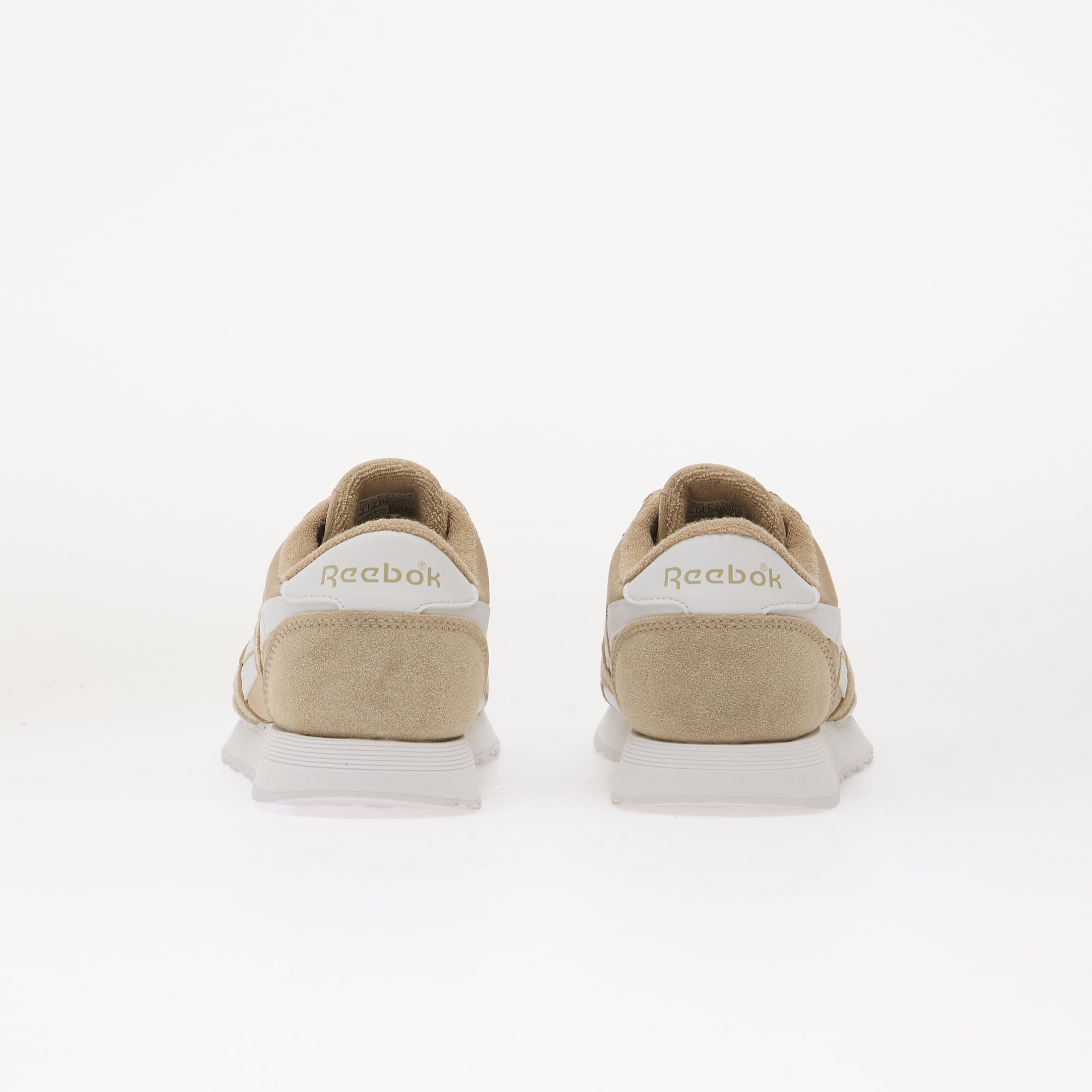 Reebok Сникърси Classic Nylon Elevated Beige/ Elevated Beige/ White