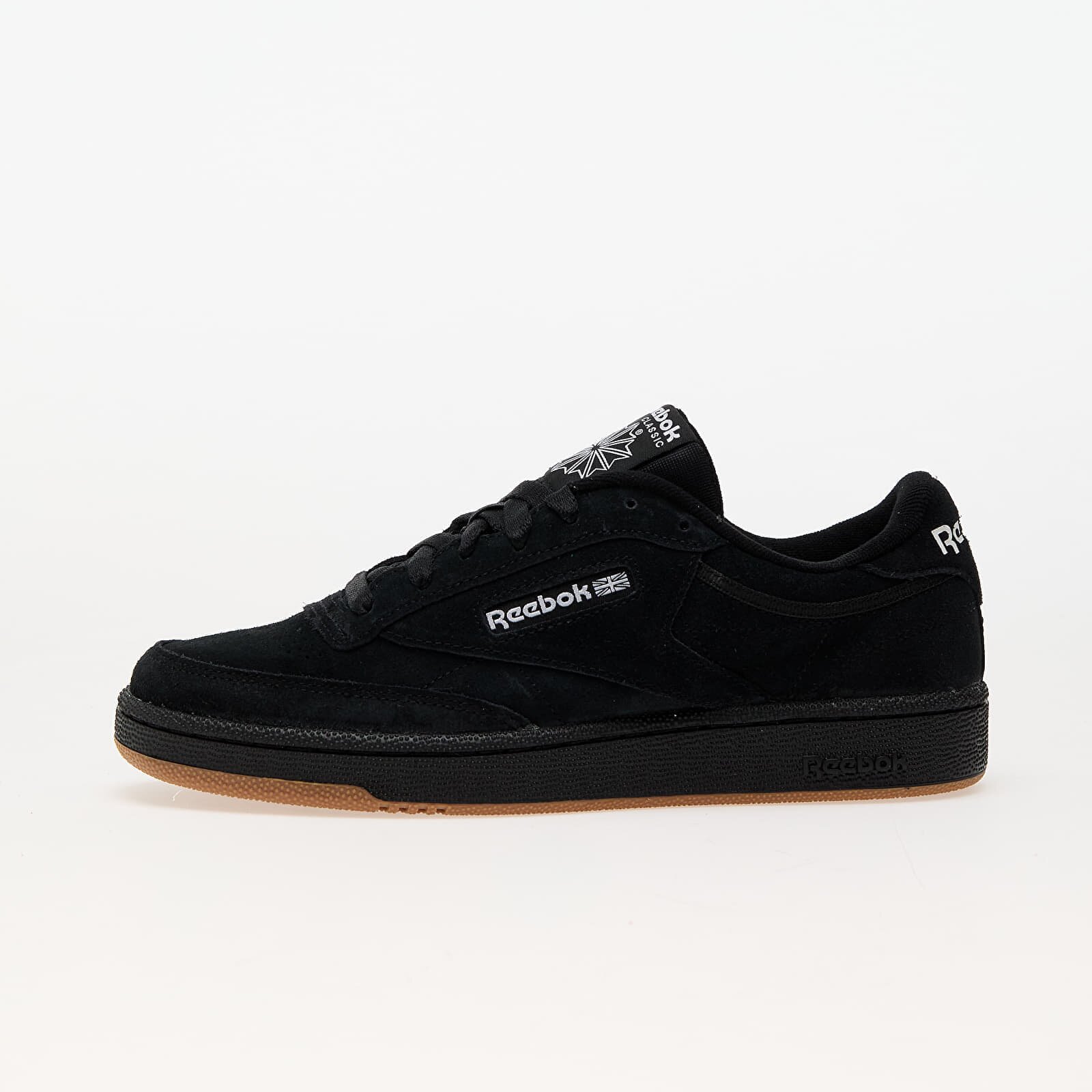 Reebok Сникърси Club C 85 Black/ Ftw White/ Gum