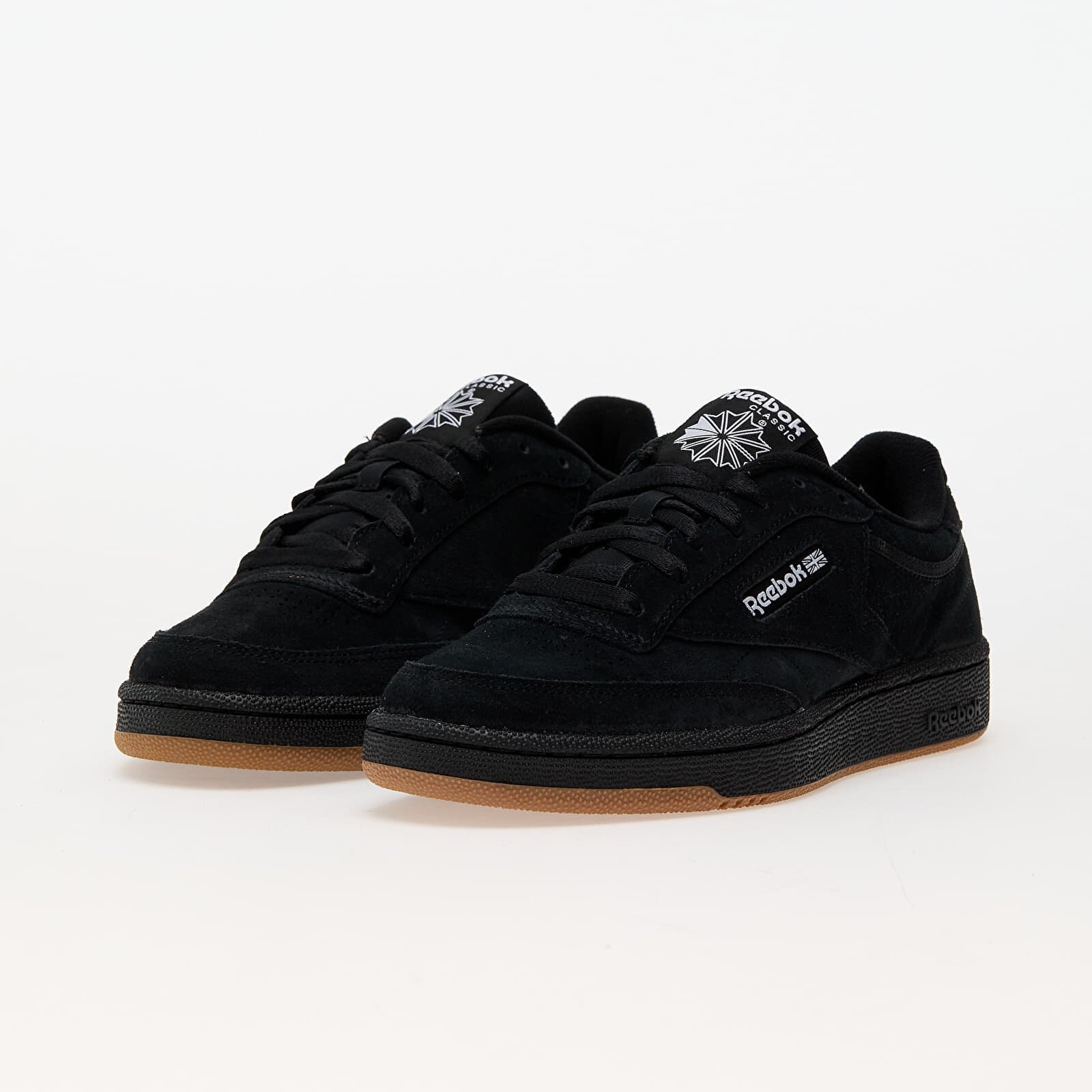 Reebok Сникърси Club C 85 Black/ Ftw White/ Gum