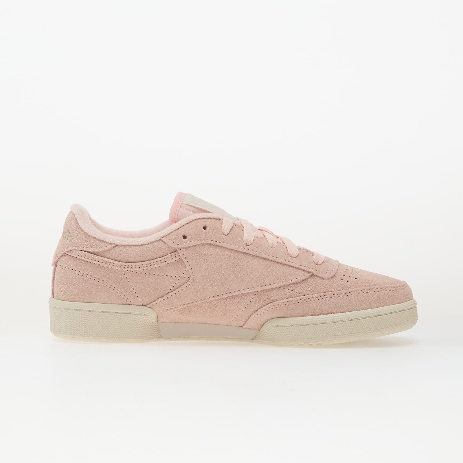 Reebok Сникърси Club C 85 Chalk/ Pure Pink/ Alabaster
