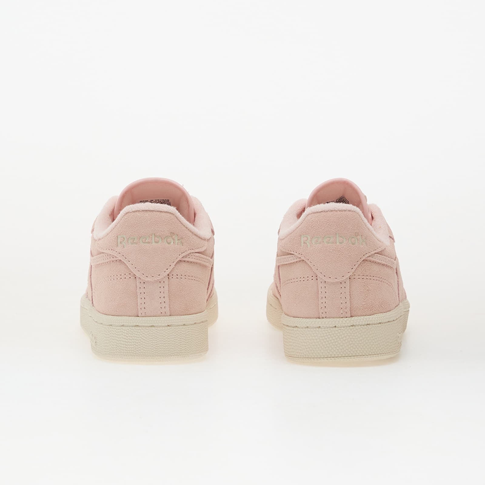 Reebok Сникърси Club C 85 Chalk/ Pure Pink/ Alabaster