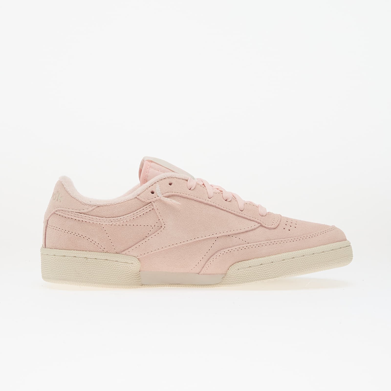 Reebok Сникърси Club C 85 Chalk/ Pure Pink/ Alabaster