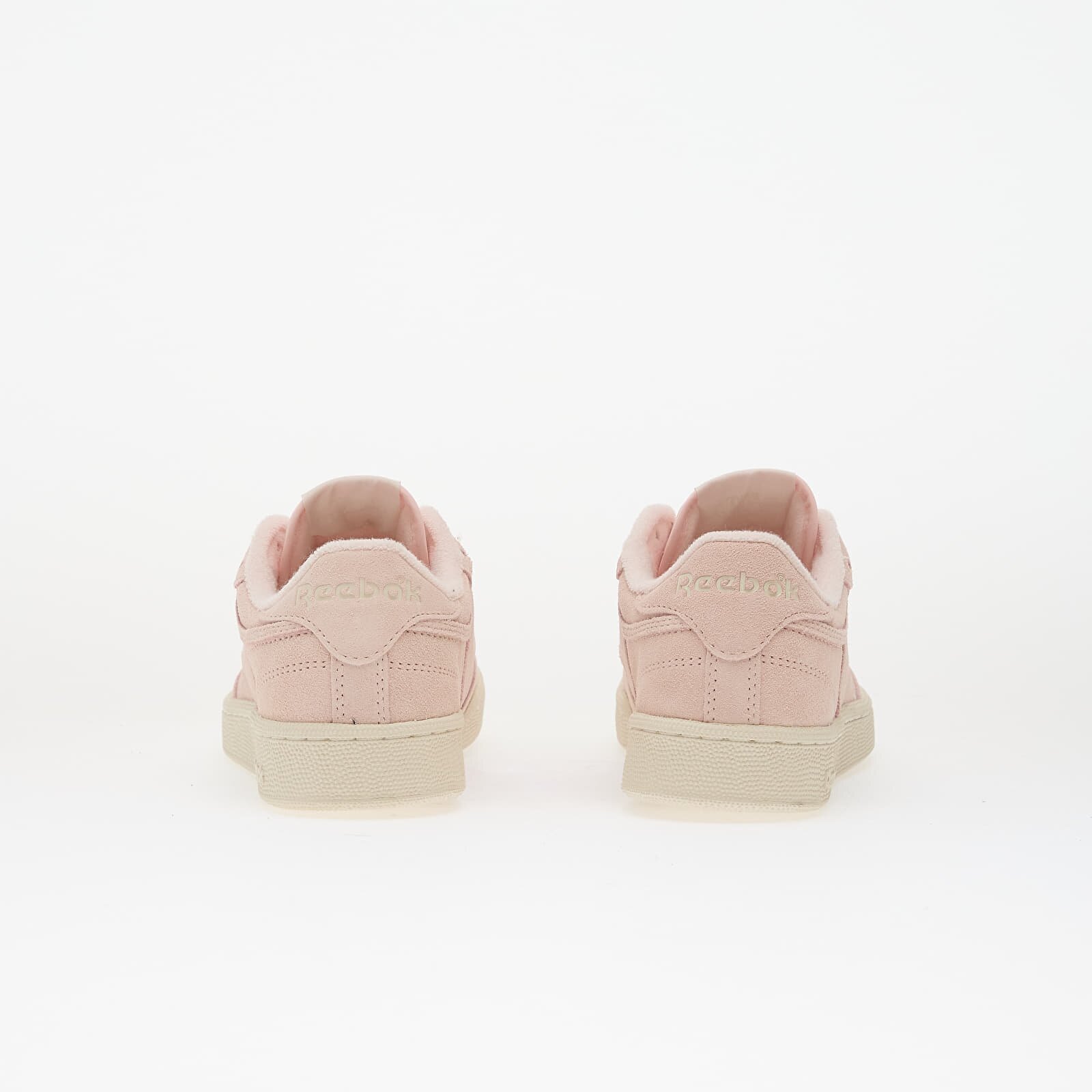 Reebok Сникърси Club C 85 Chalk/ Pure Pink/ Alabaster