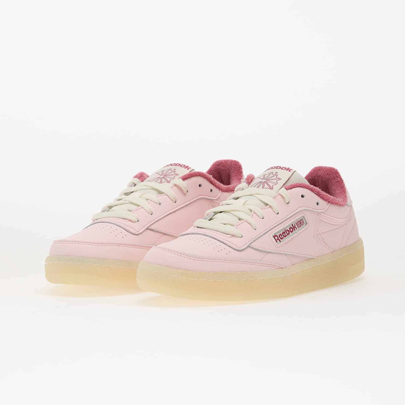 Reebok Сникърси Club C 85 Frostedberry/ Studiopink/ Chalk