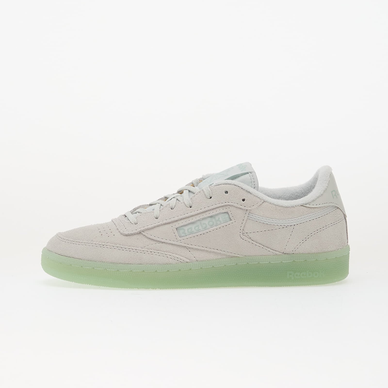 Reebok Сникърси Club C 85 Pearl Grey/ Pearl Grey/ Tranquil Teal