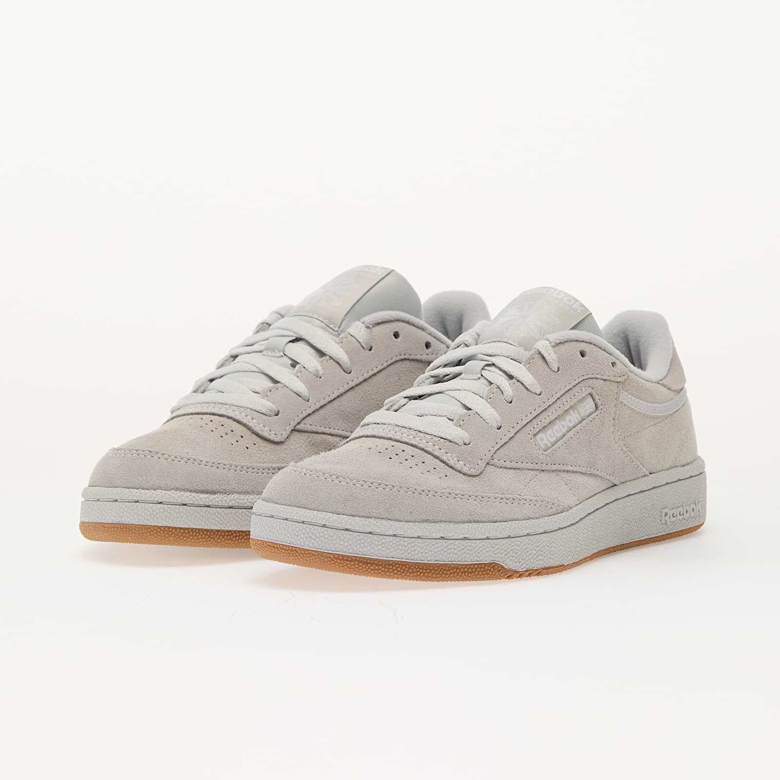 Reebok Сникърси Club C 85 Pugry2/ Ftwwht/ Rbkle3