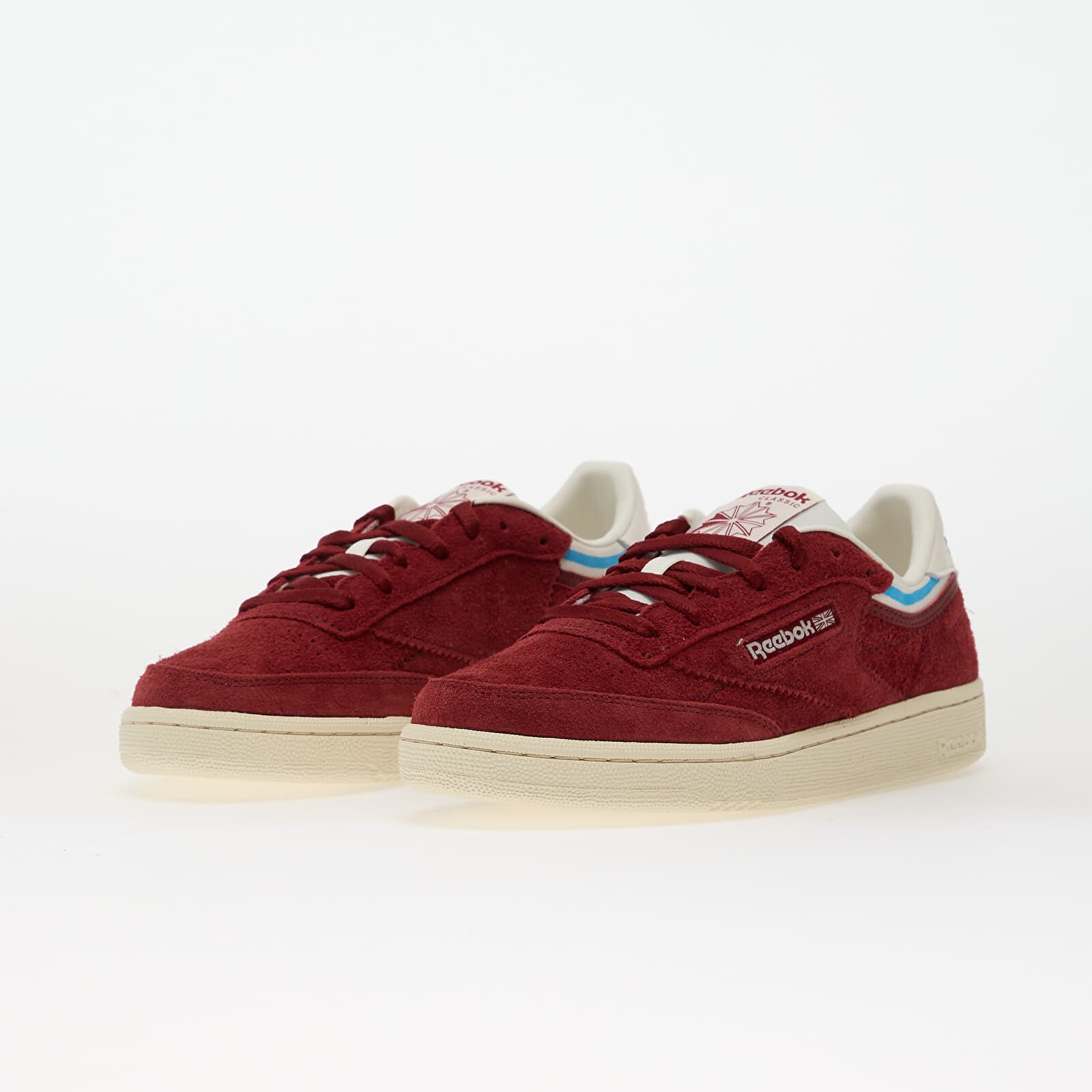 Reebok Сникърси Club C 85 Retrored/ Chalk/ Futurecyan