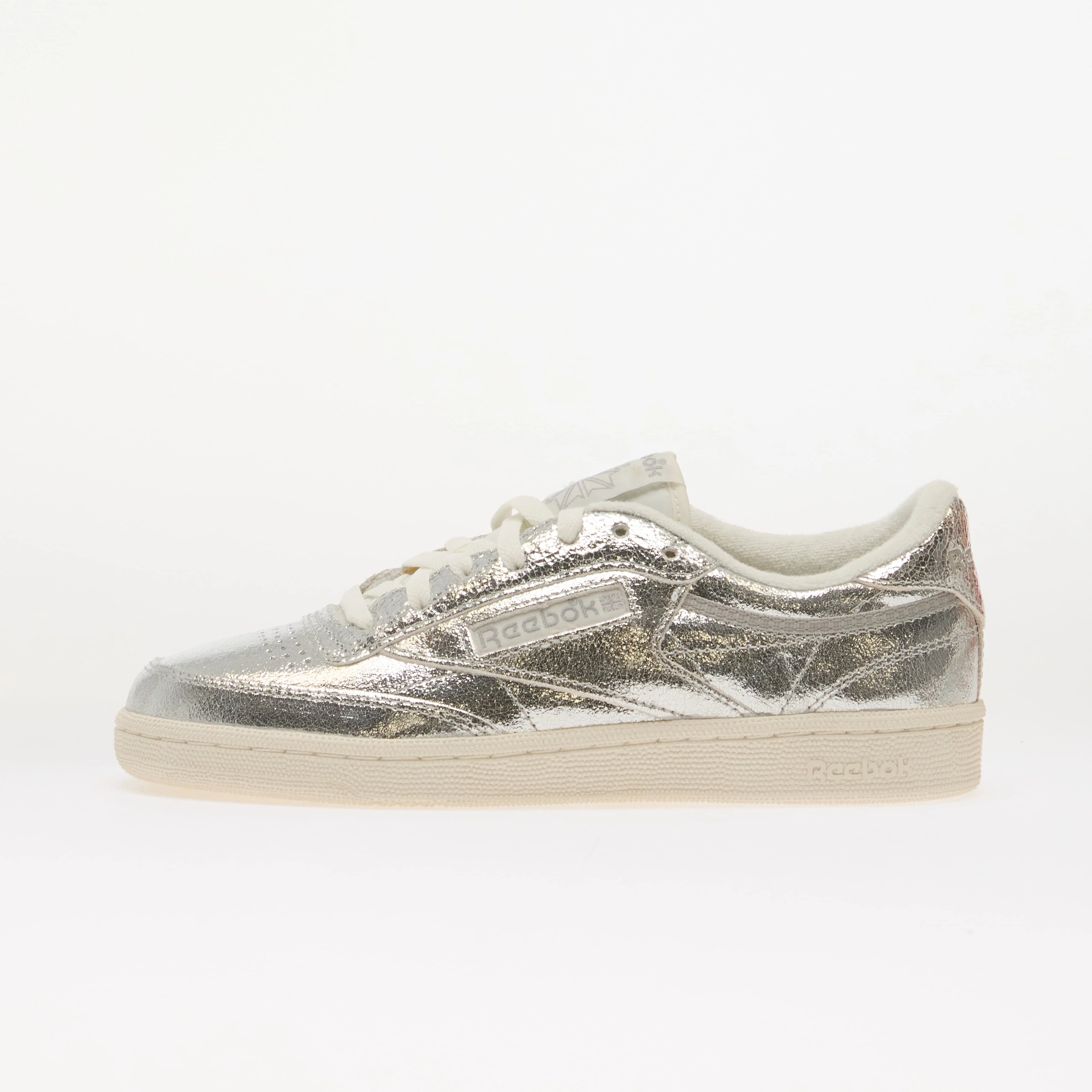 Reebok Сникърси Club C 85 Silver Metallic/ Chalk/ New Grey 1