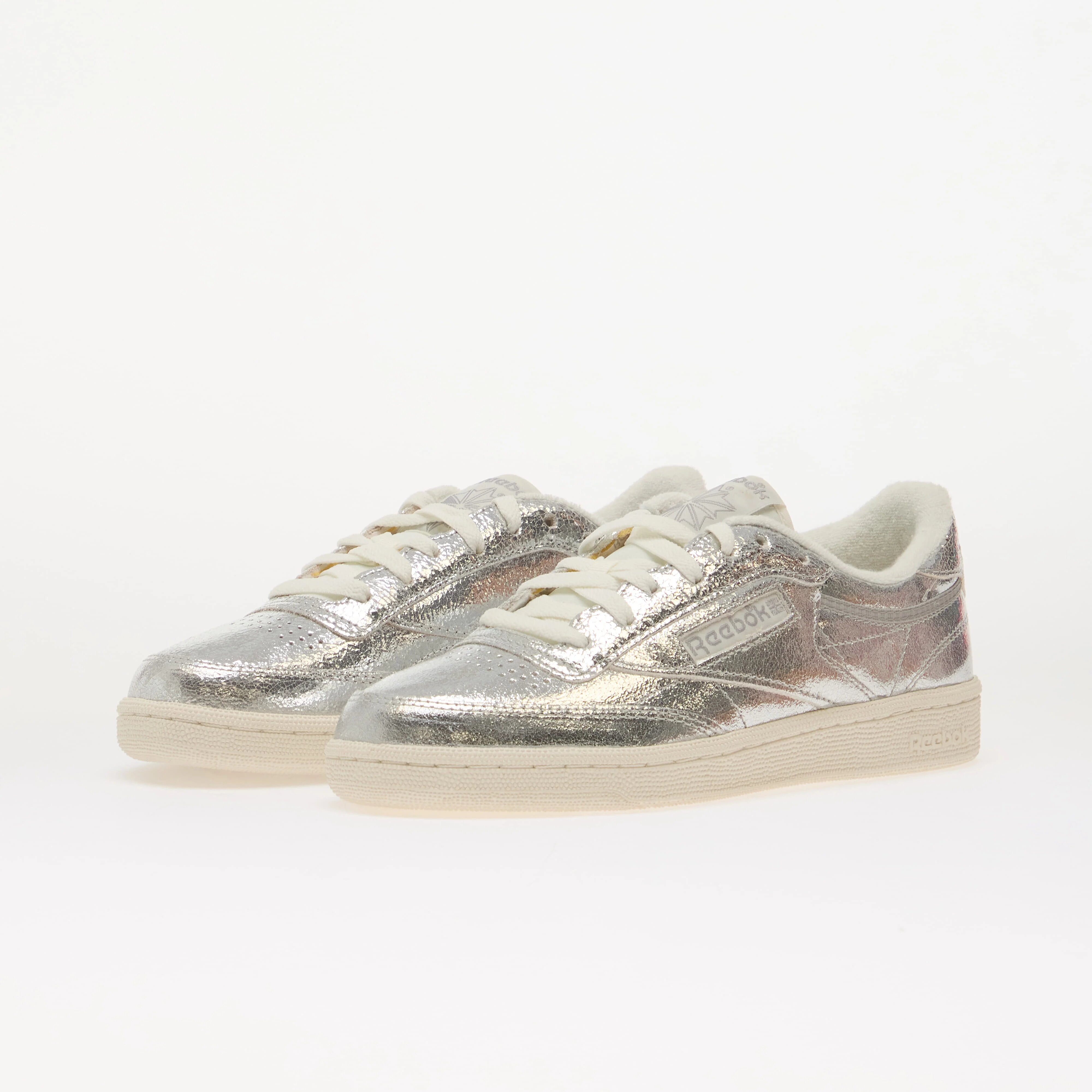 Reebok Сникърси Club C 85 Silver Metallic/ Chalk/ New Grey 1