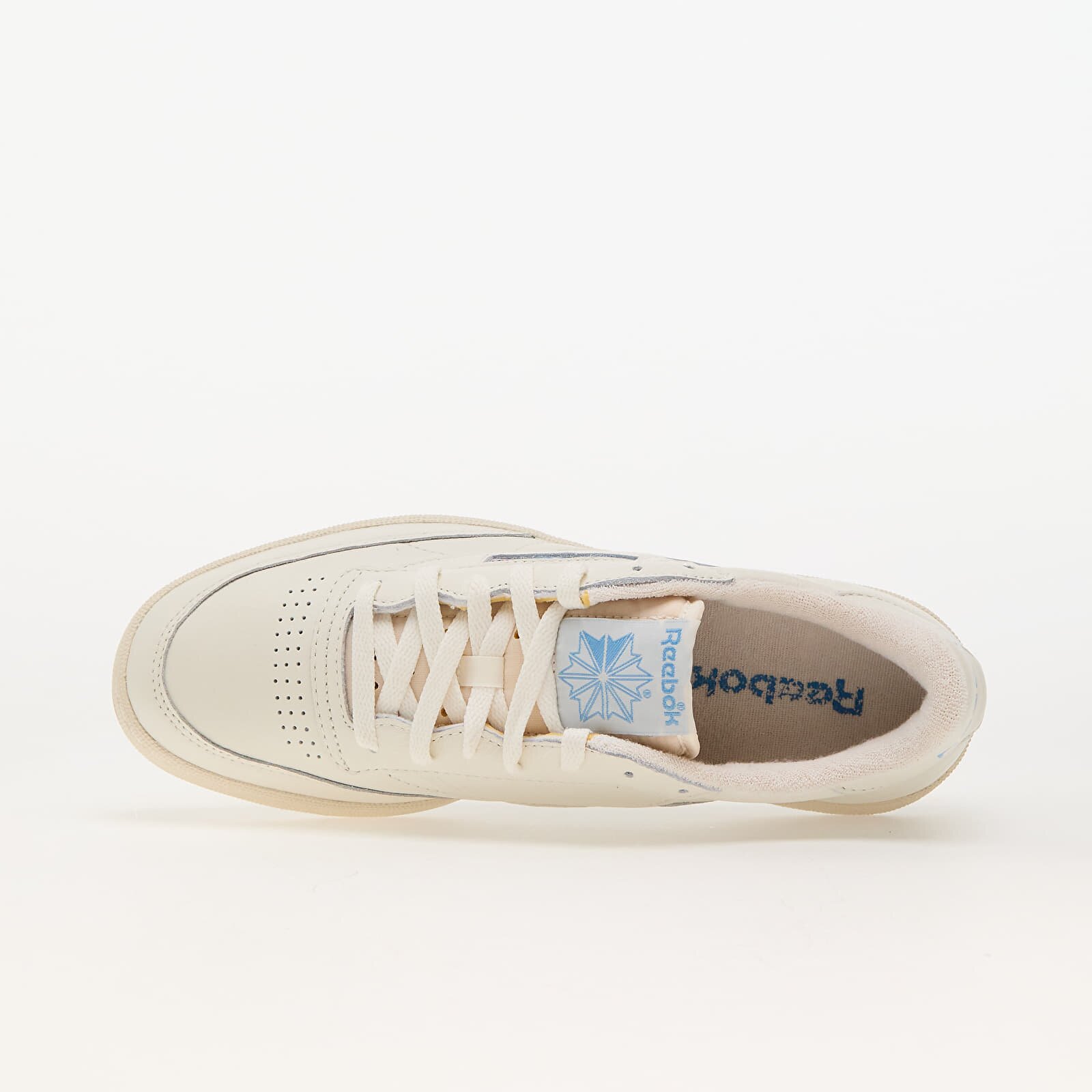 Reebok Сникърси Club C 85 Vintage Chalk/ Alabaster/ Essential Blue