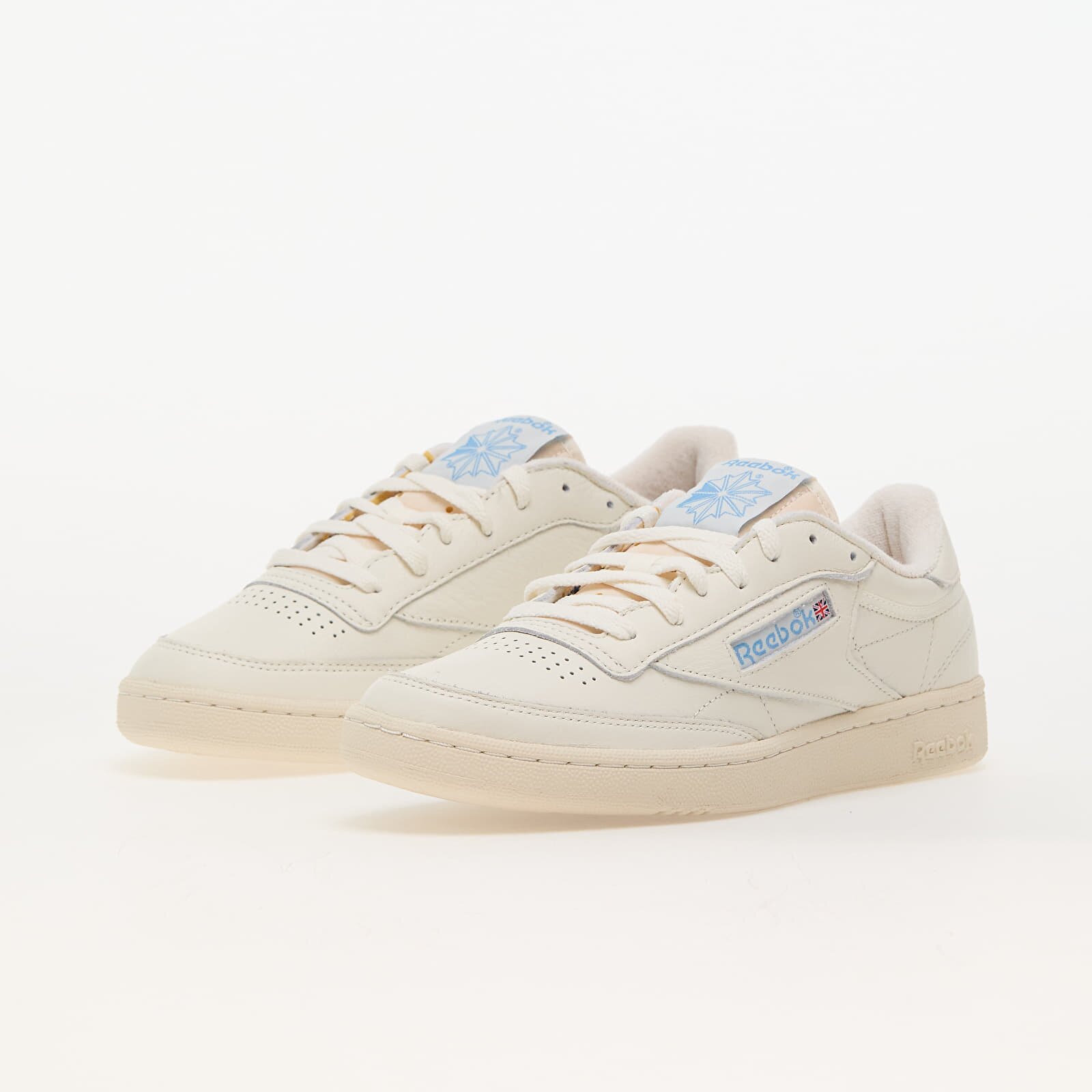 Reebok Сникърси Club C 85 Vintage Chalk/ Alabaster/ Essential Blue