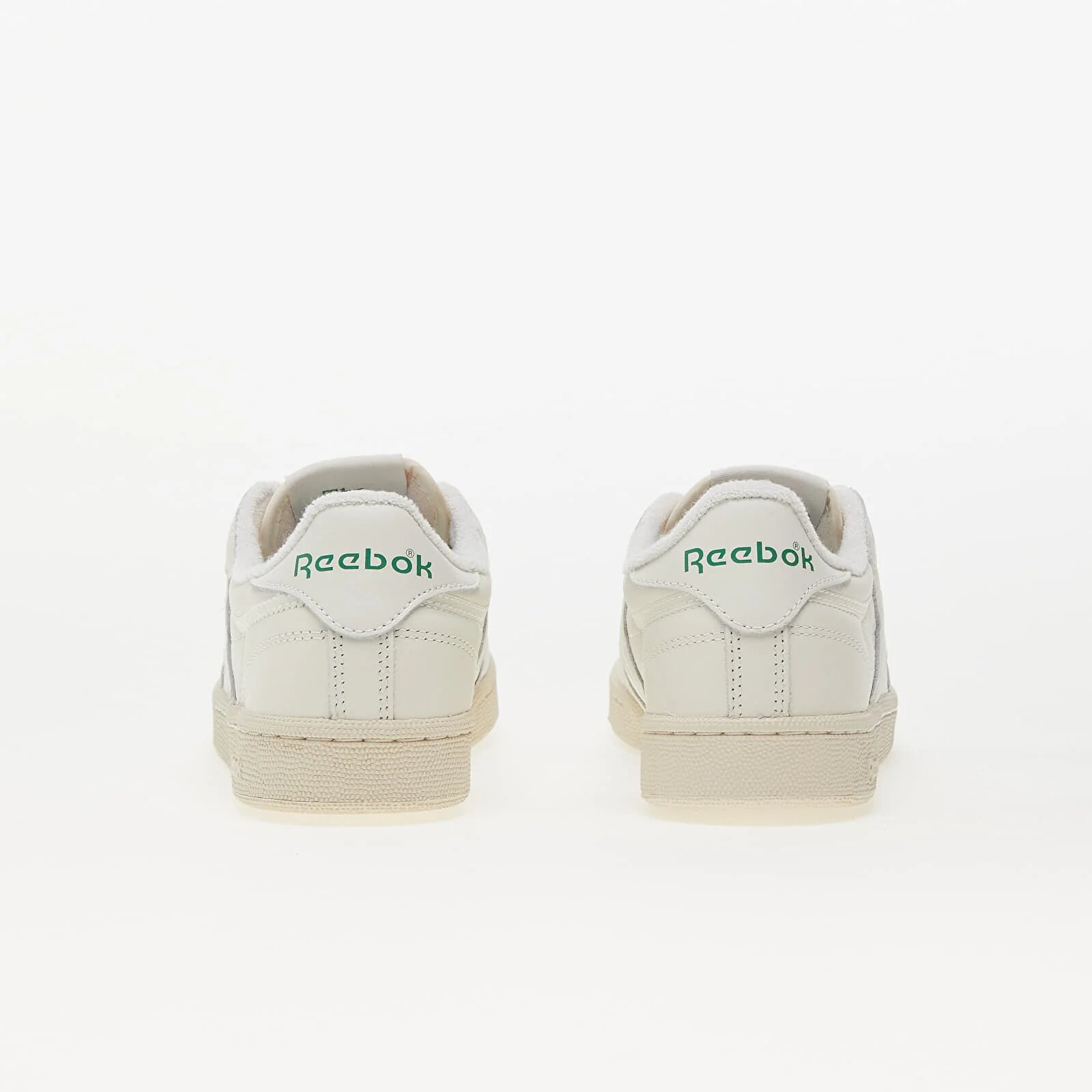 Reebok Сникърси Club C 85 Vintage Chalk/ Alabaster/ Glen Green