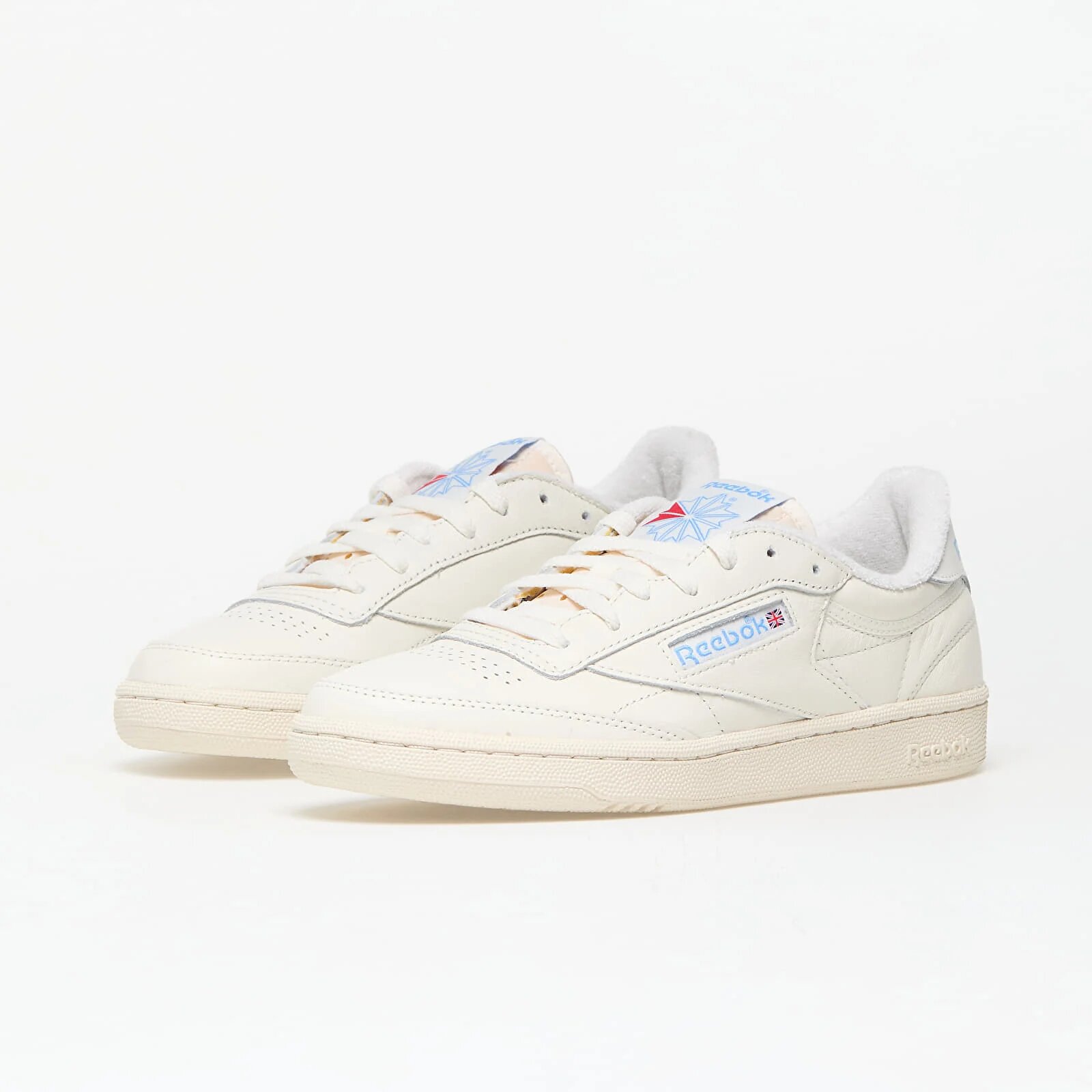 Reebok Сникърси Club C 85 Vintage Chalk/ Alabaster/ Sky Blue