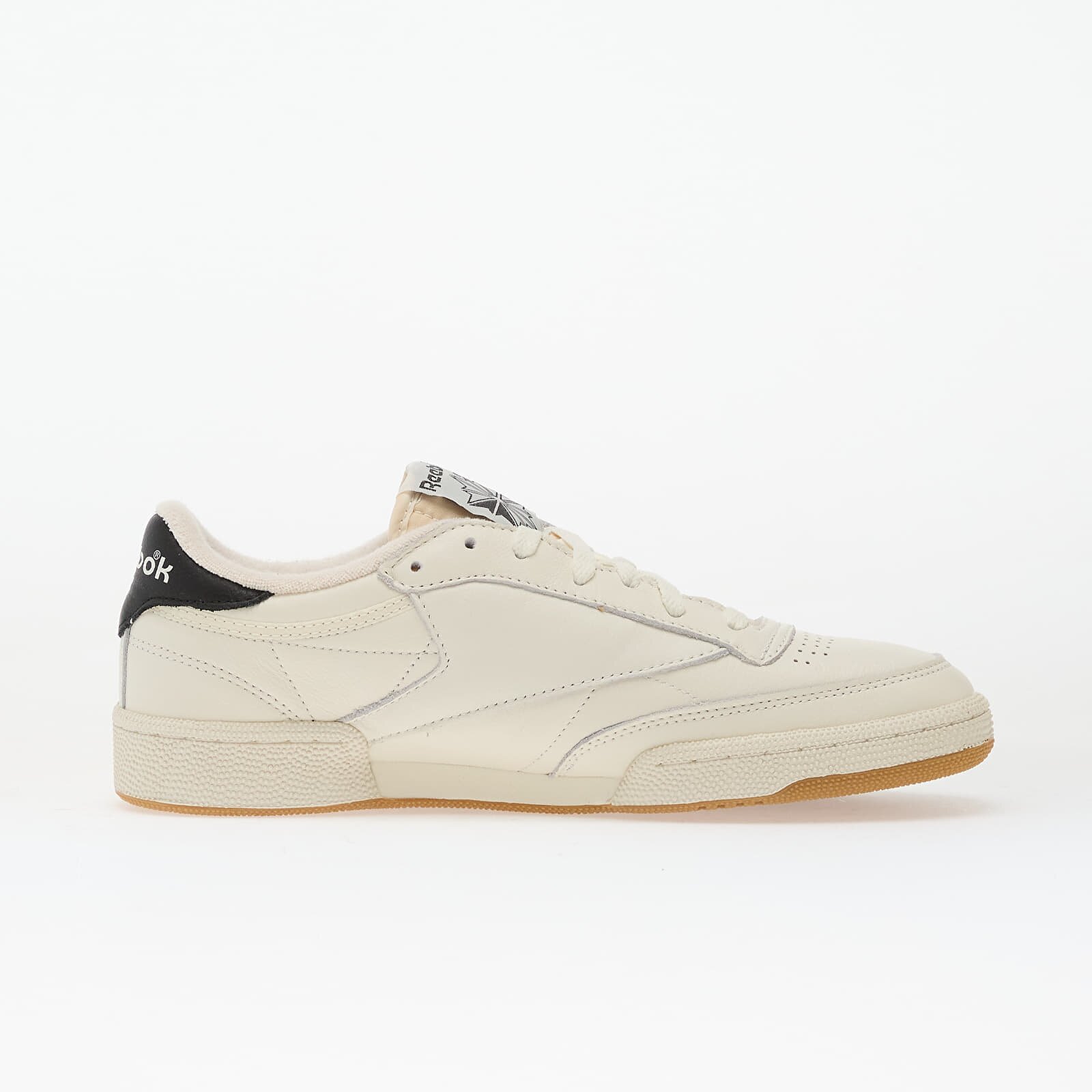 Reebok Сникърси Club C 85 Vintage Chalk/ Black/ Gum