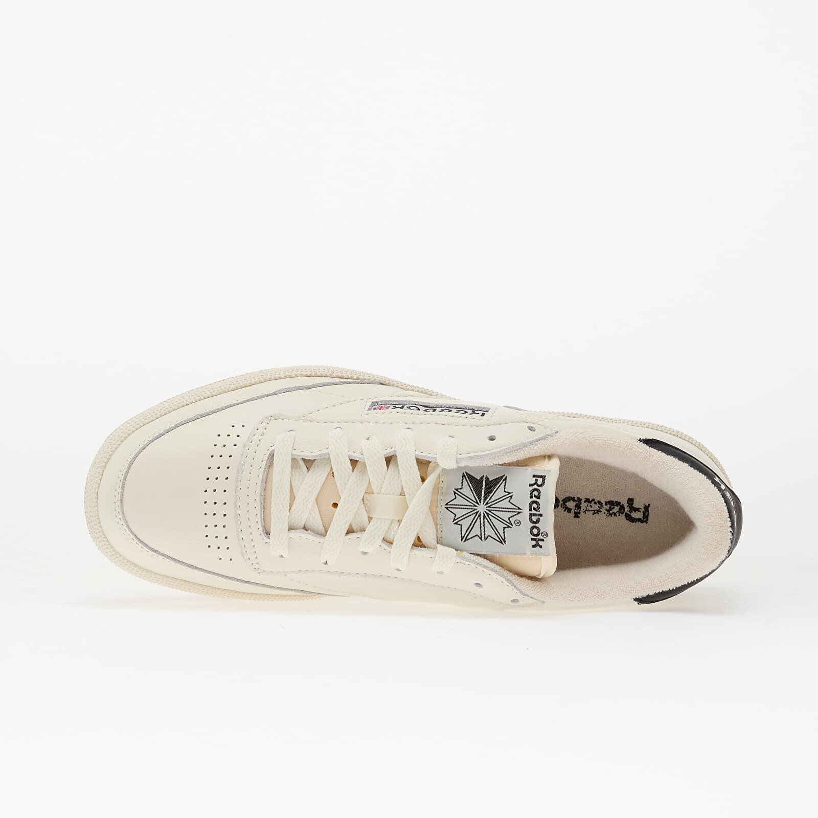 Reebok Сникърси Club C 85 Vintage Chalk/ Black/ Gum