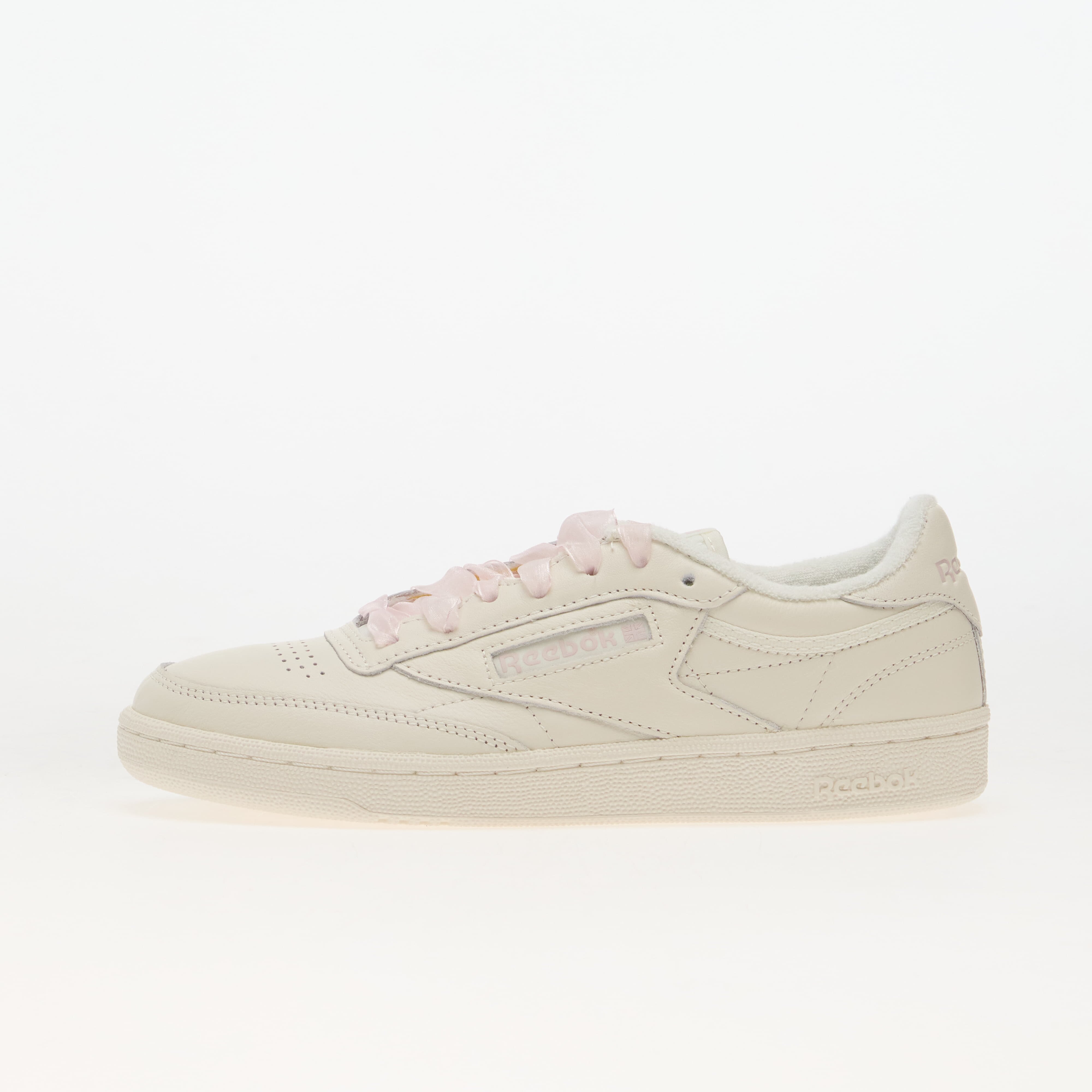Reebok Сникърси Club C 85 Vintage Chalk/ Elemental Pink/ Gum