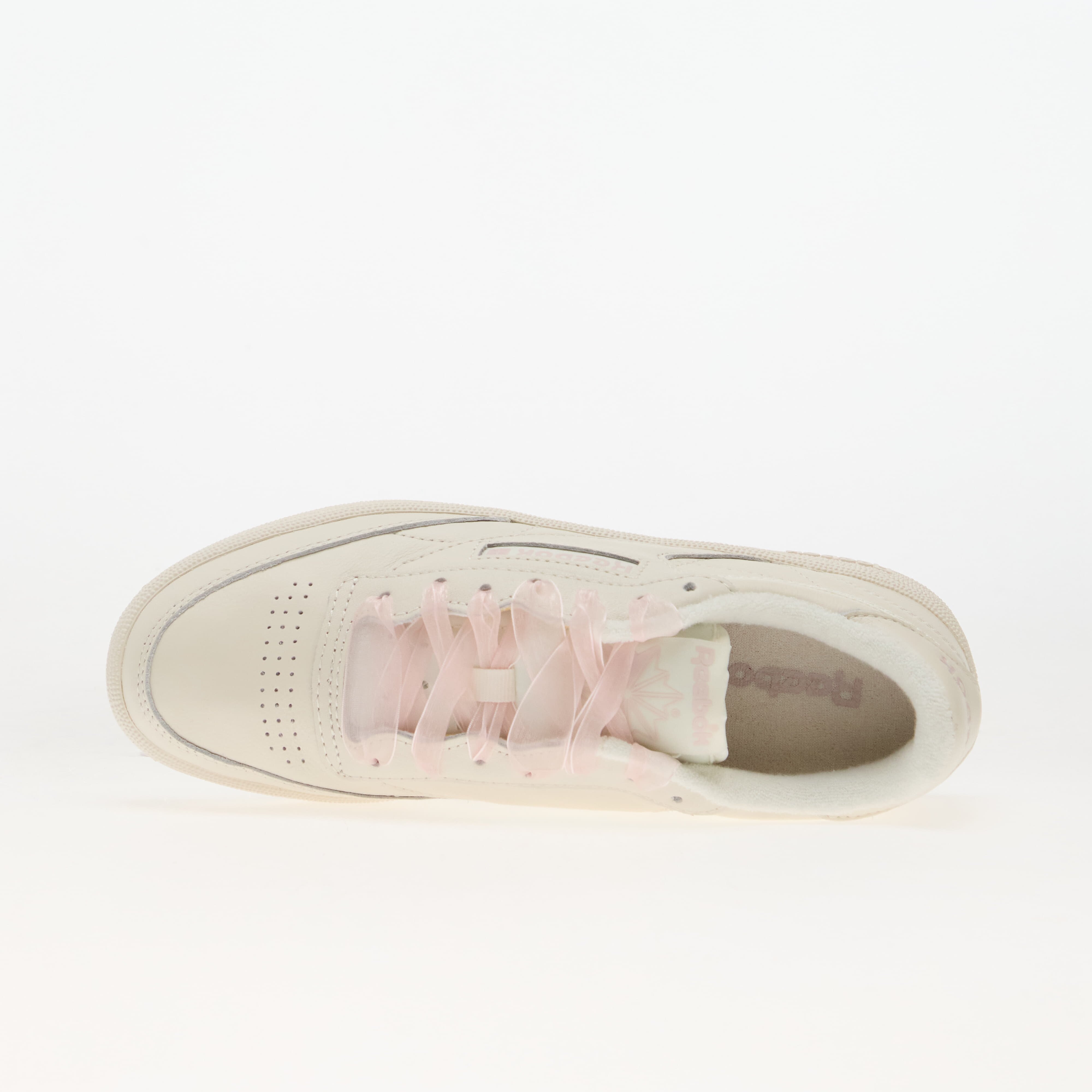 Reebok Сникърси Club C 85 Vintage Chalk/ Elemental Pink/ Gum
