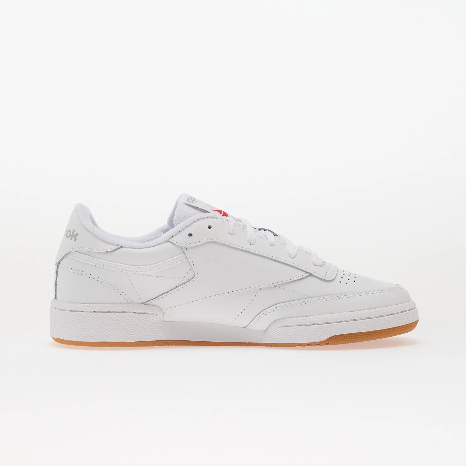 Reebok Сникърси Club C 85 White/ Light Grey/ Gum