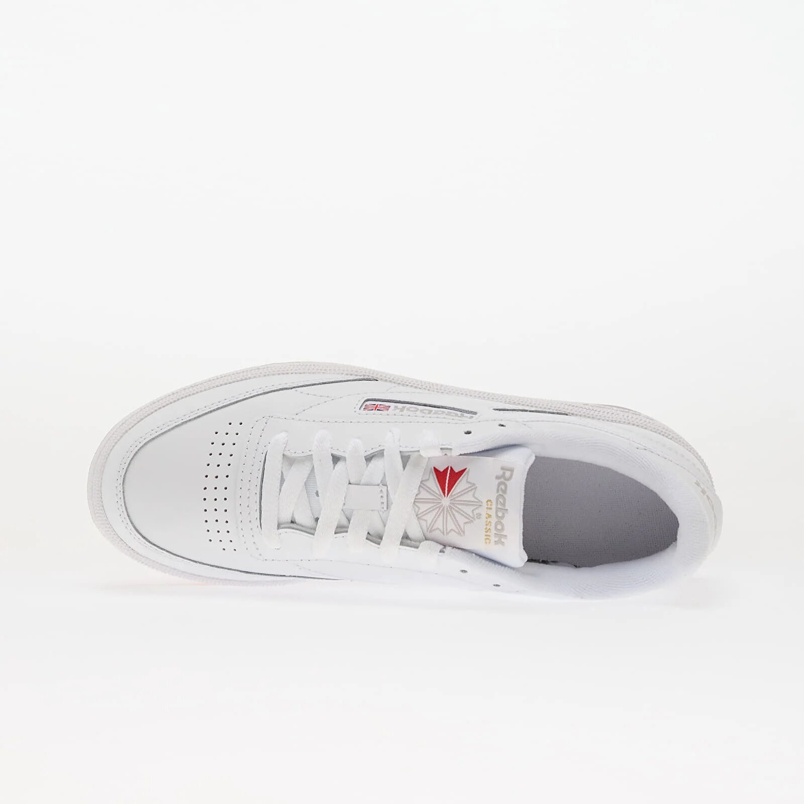 Reebok Сникърси Club C 85 White/ Light Grey/ Gum
