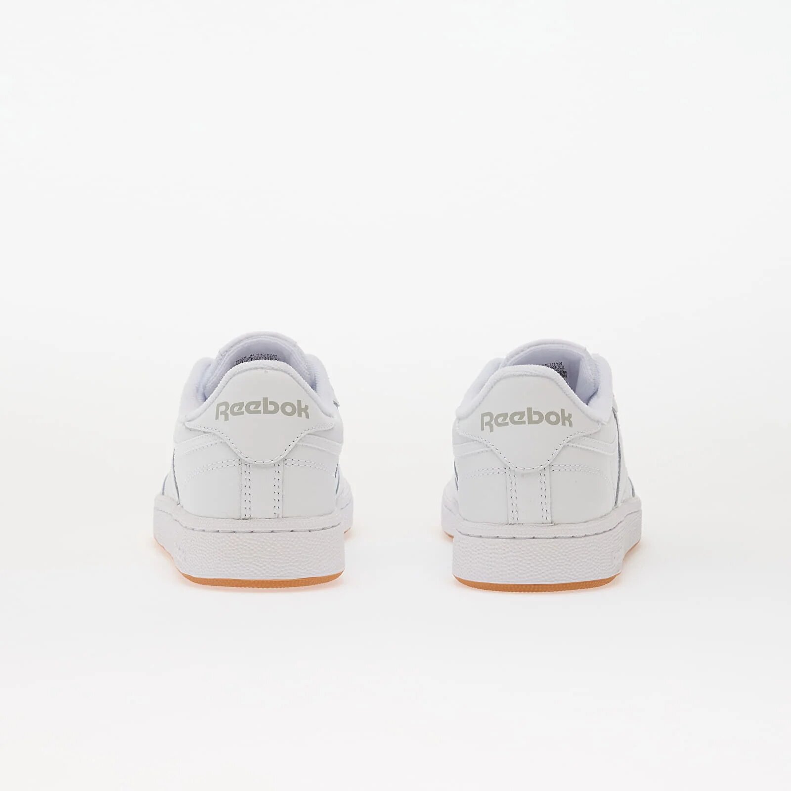 Reebok Сникърси Club C 85 White/ Light Grey/ Gum