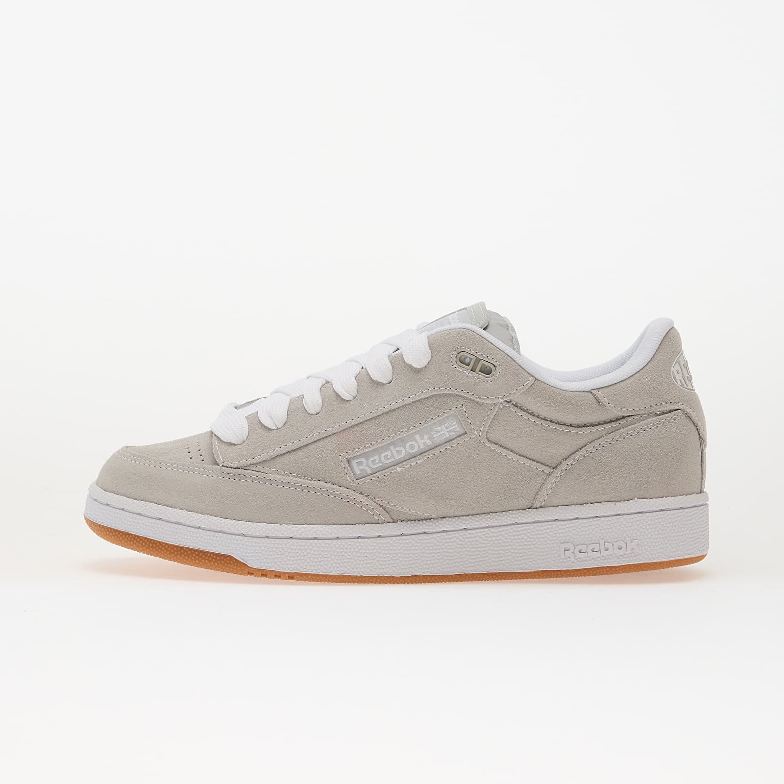 Reebok Сникърси Club C Bulc Cln Grey1/ Ftwrwhite/ Gum