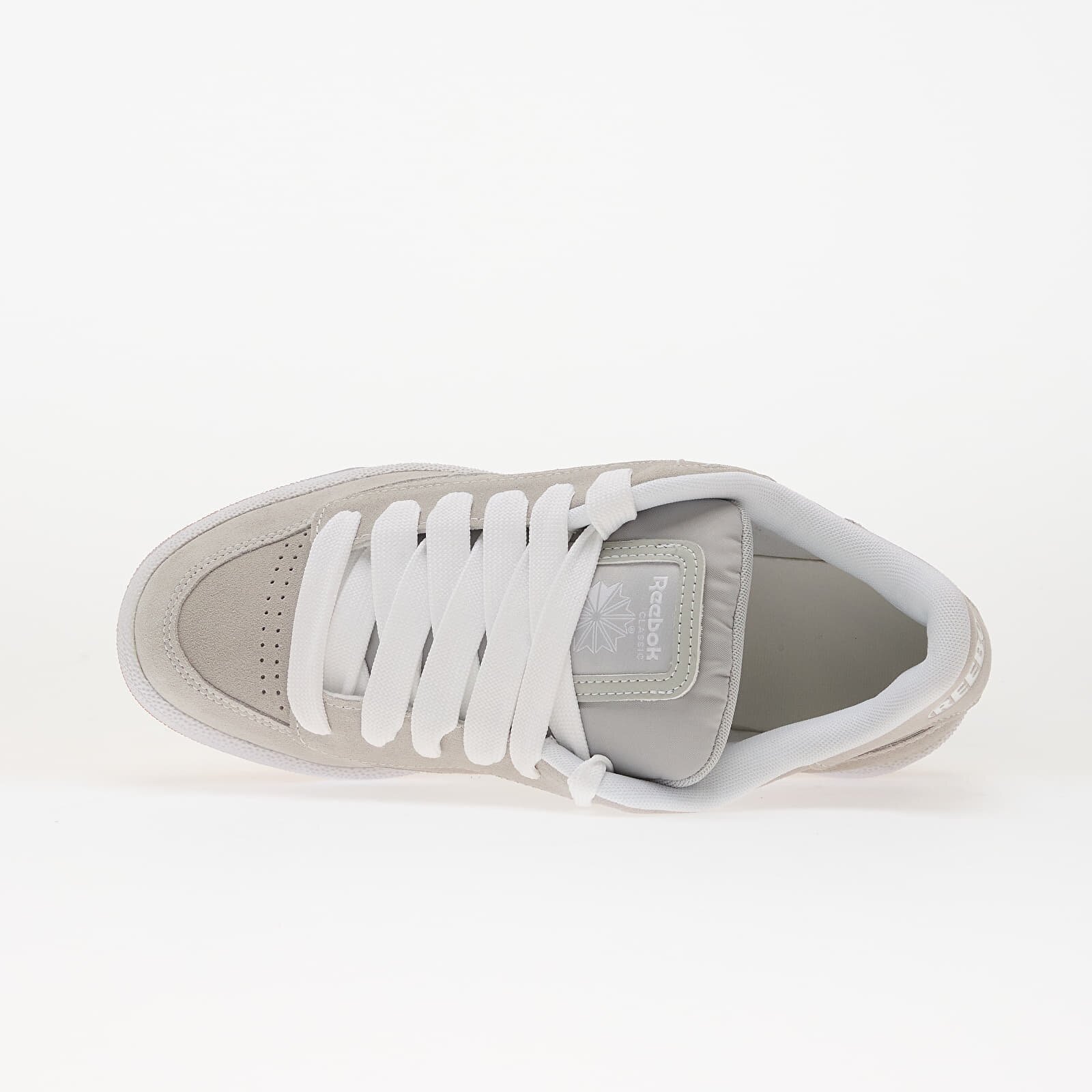 Reebok Сникърси Club C Bulc Cln Grey1/ Ftwrwhite/ Gum