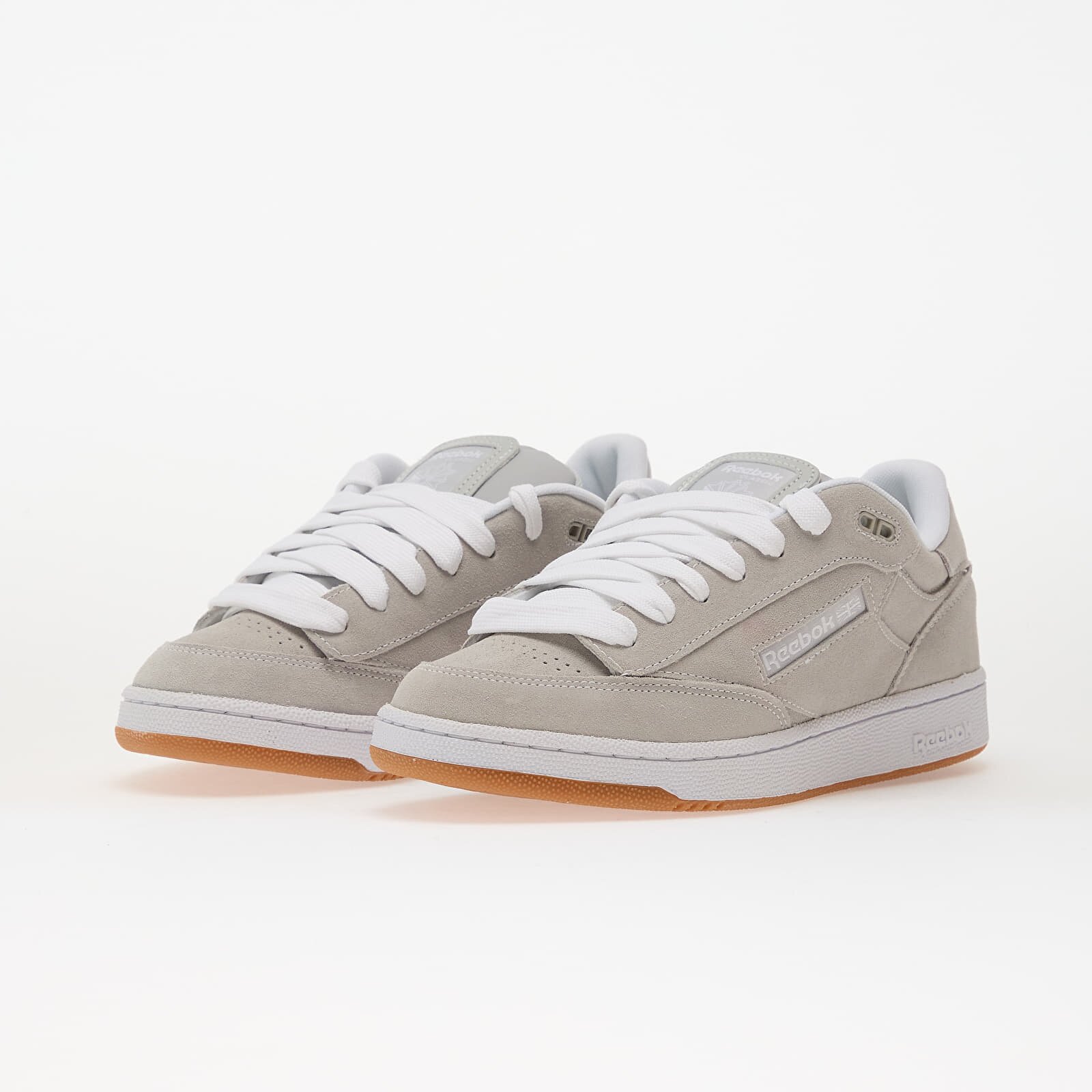Reebok Сникърси Club C Bulc Cln Grey1/ Ftwrwhite/ Gum
