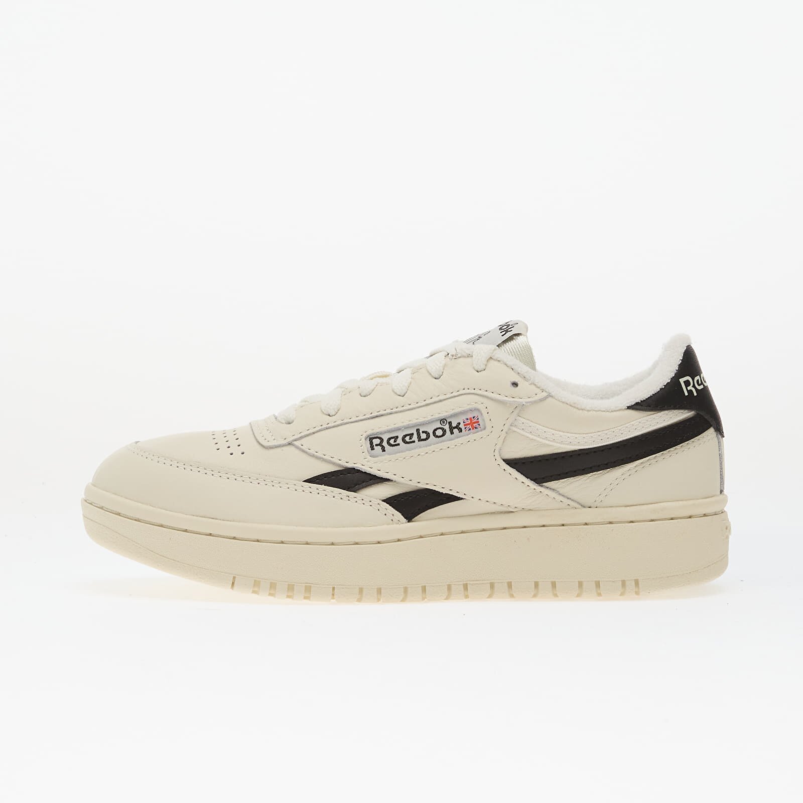 Reebok Сникърси Club C Double Revenge Chalk/ Core Black/ Chalk