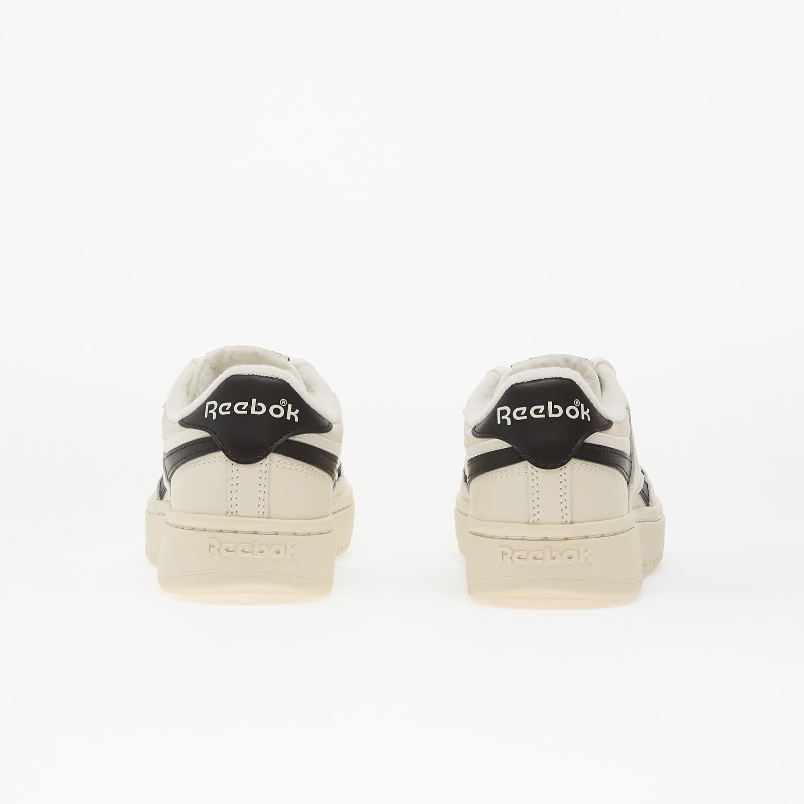 Reebok Сникърси Club C Double Revenge Chalk/ Core Black/ Chalk