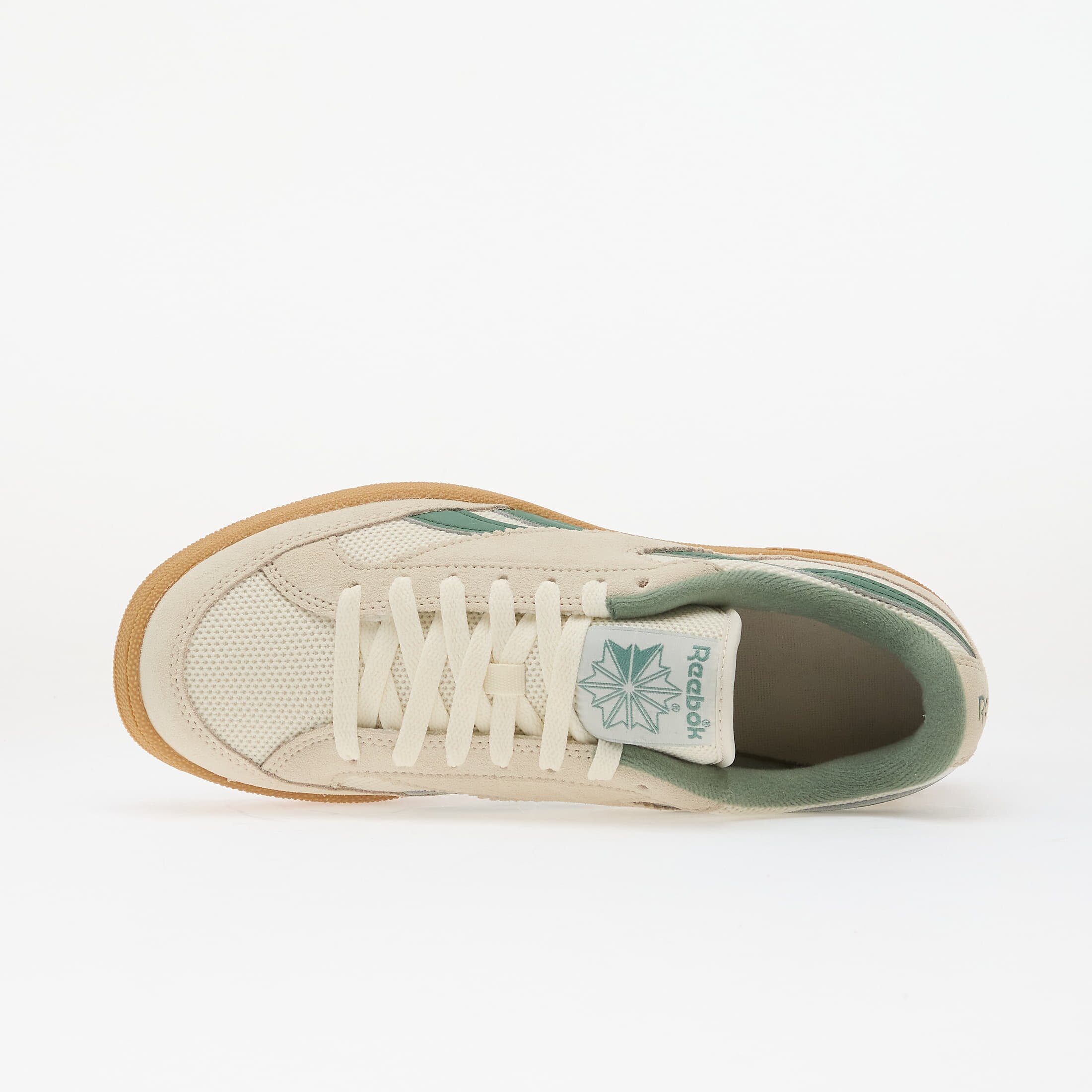 Reebok Сникърси Club C Grounds 70 Vintage Chalk/ Field Green/ Vintage Chalk