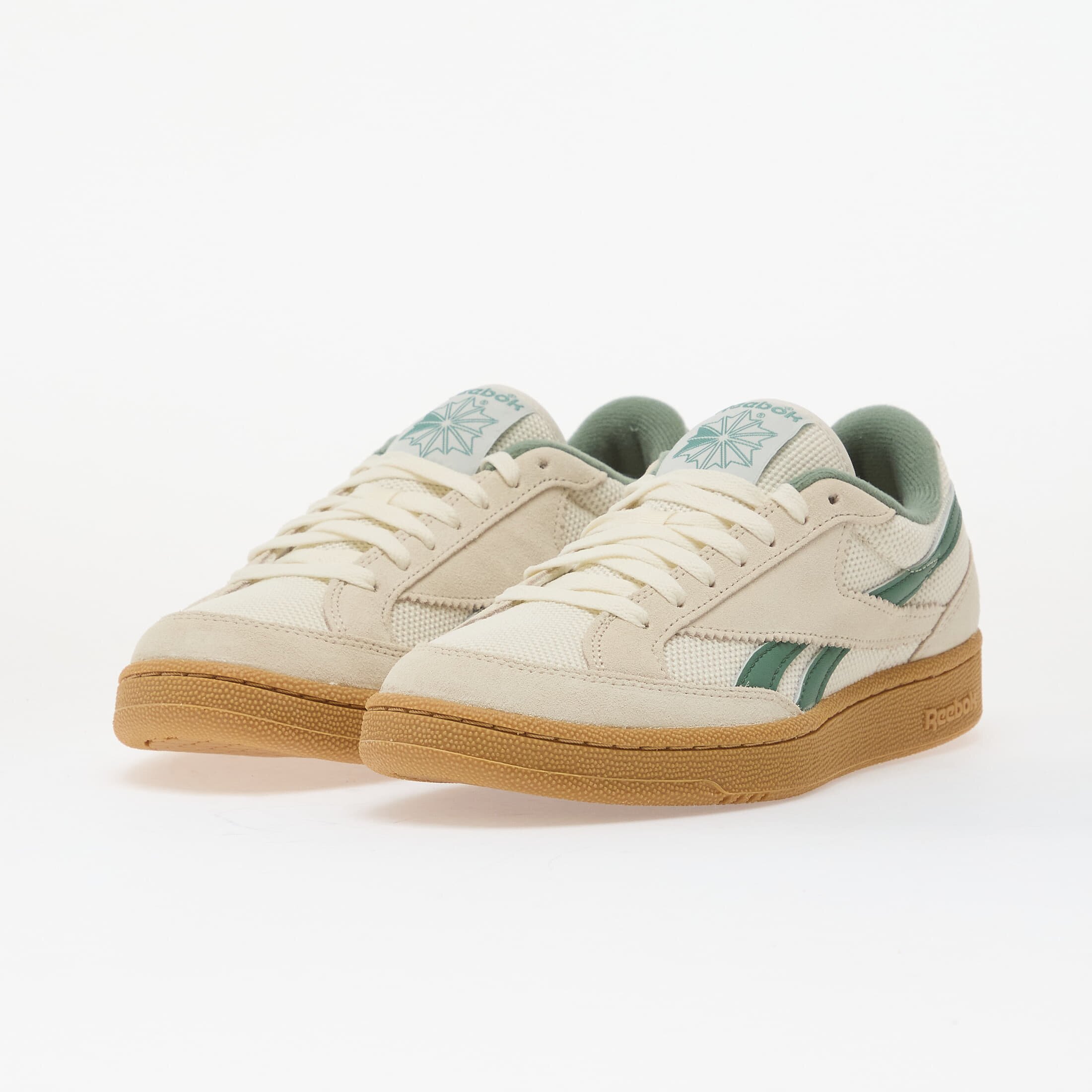 Reebok Сникърси Club C Grounds 70 Vintage Chalk/ Field Green/ Vintage Chalk