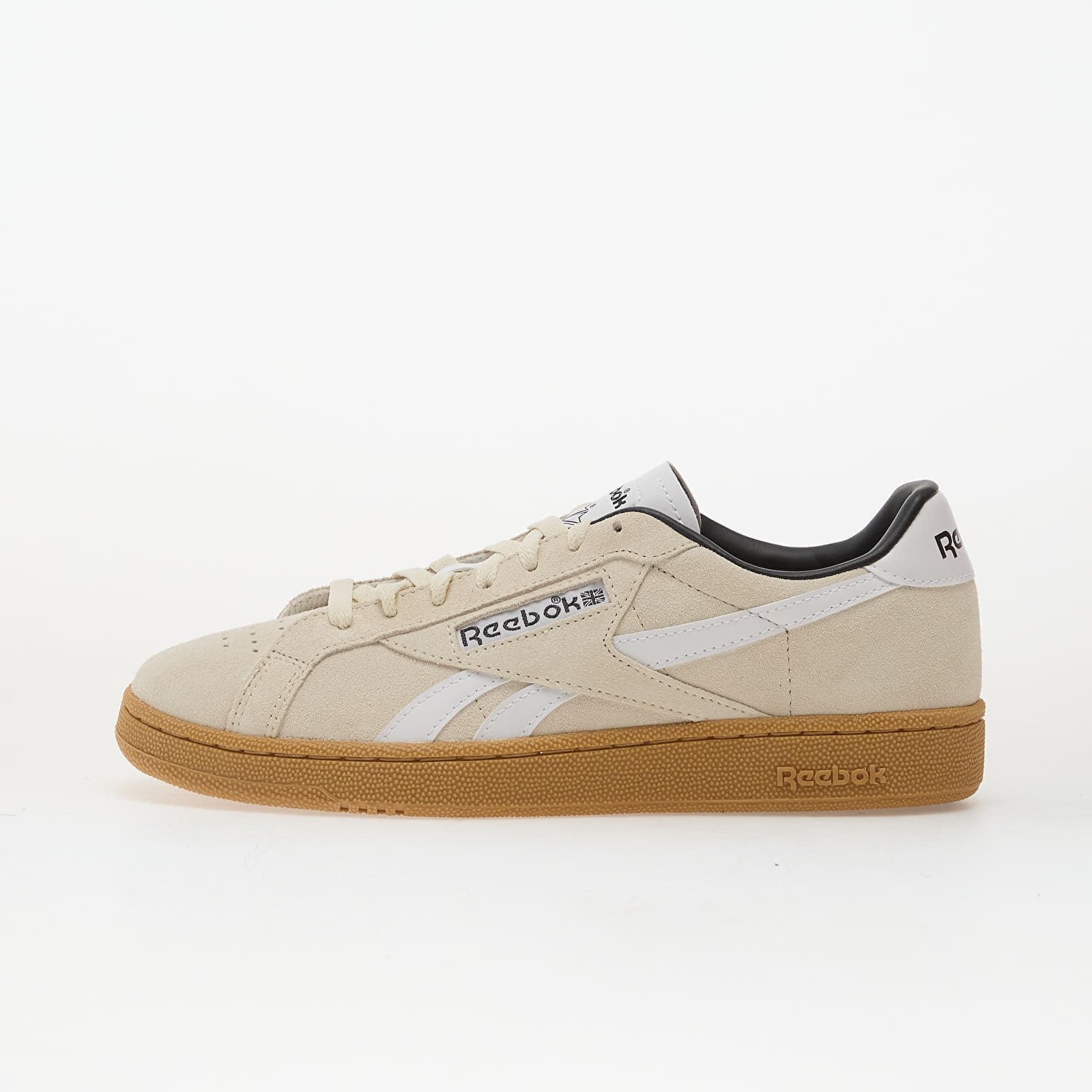 Reebok Сникърси Club C Grounds Uk Alabaster/ Chalk/ Gum