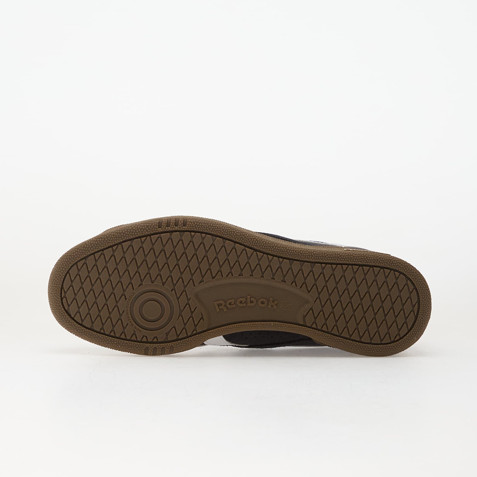 Reebok Сникърси Club C Grounds Uk Black/ Ftwr White/ Gum