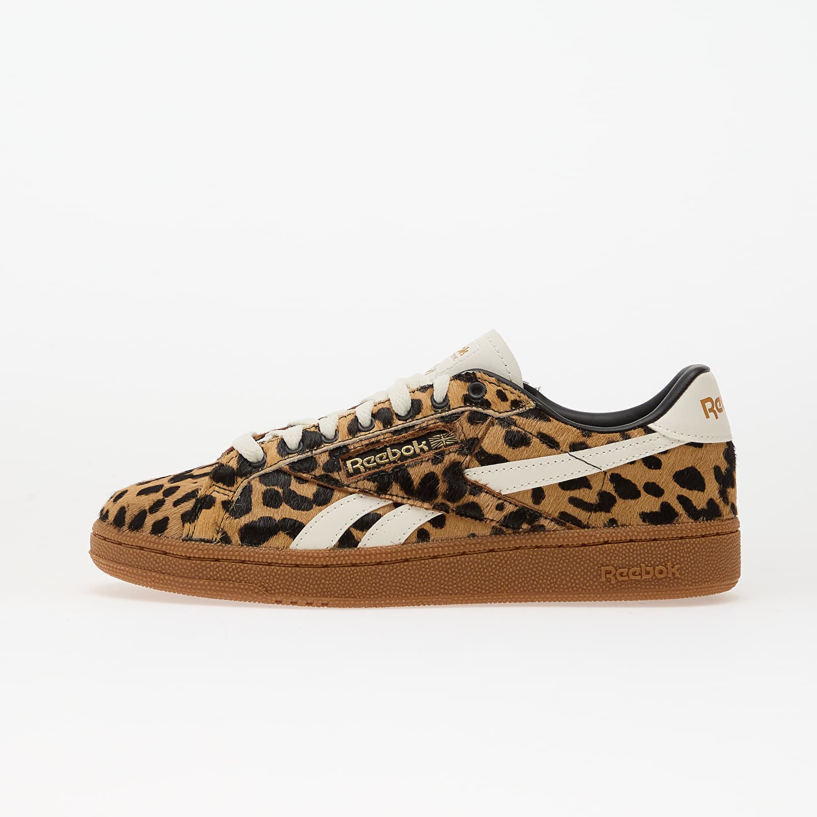 Reebok Сникърси Club C Grounds Uk Cheetah/ Cheetah/ Chalk