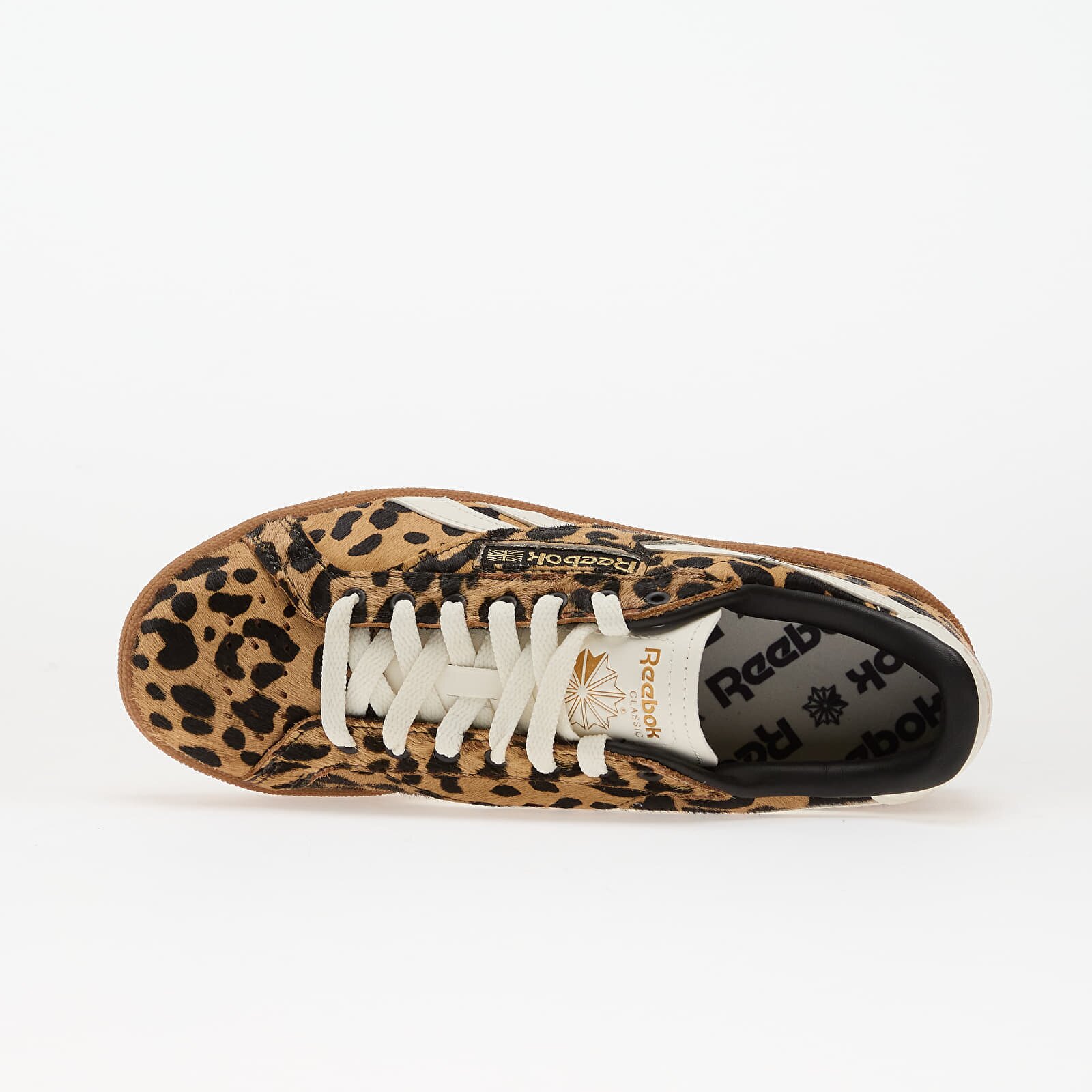Reebok Сникърси Club C Grounds Uk Cheetah/ Cheetah/ Chalk