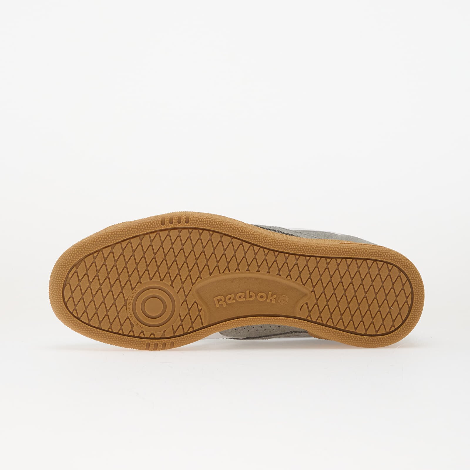 Reebok Сникърси Club C Grounds Uk Light Fog/ Chalk/ Gum