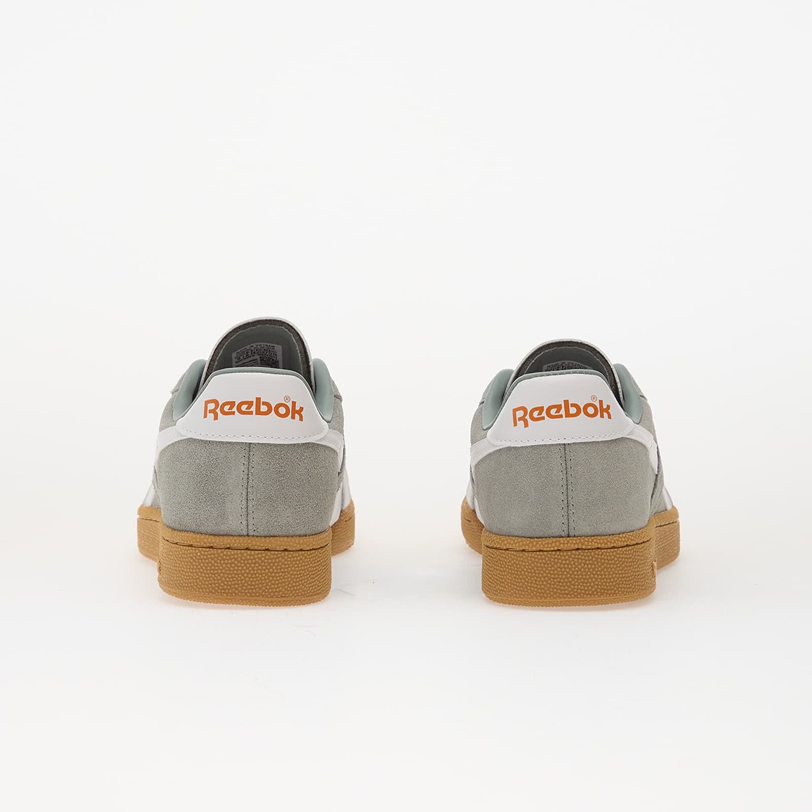 Reebok Сникърси Club C Grounds Uk Light Fog/ Chalk/ Gum