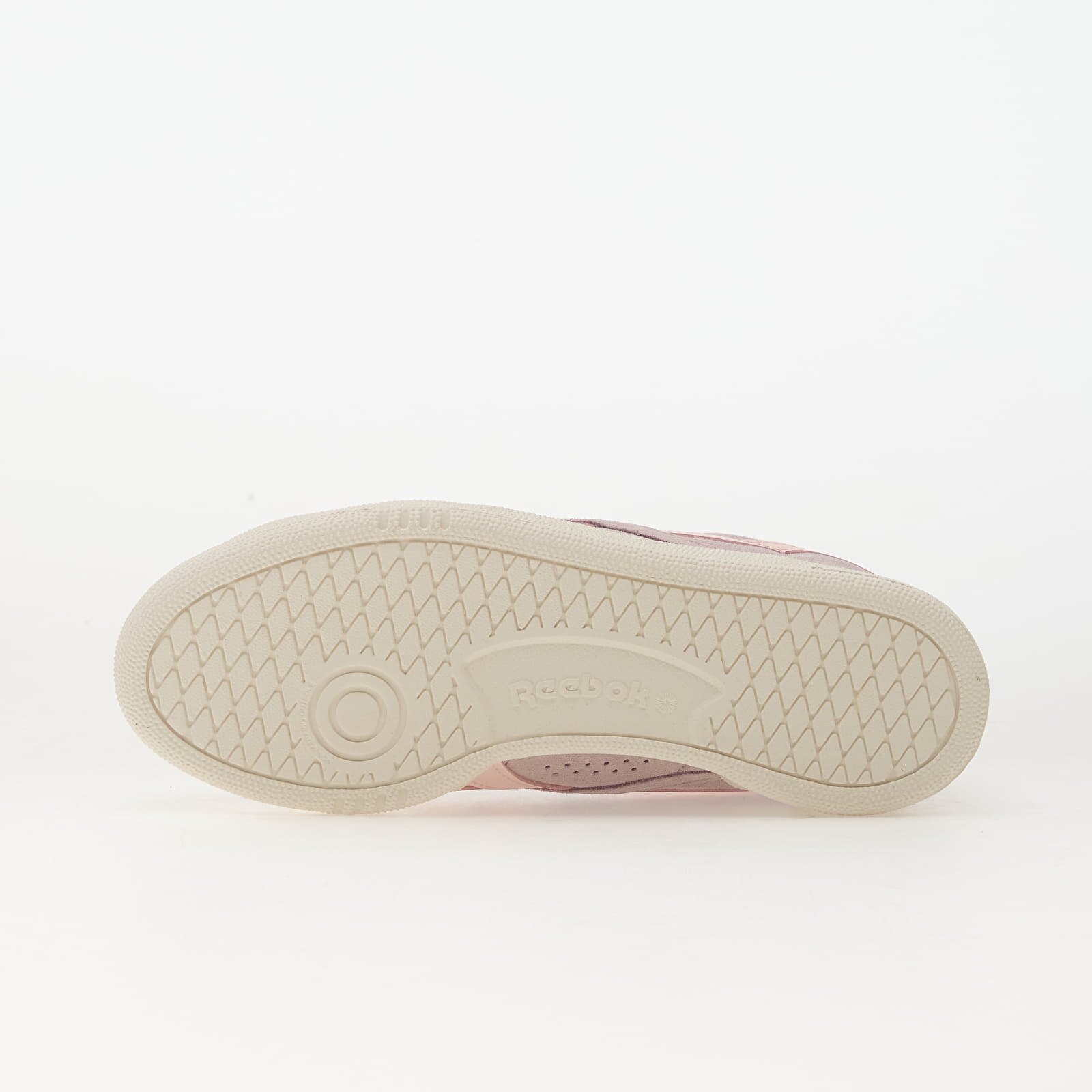 Reebok Сникърси Club C Grounds Uk Muted Mauve/ Pure Pink/ Chalk