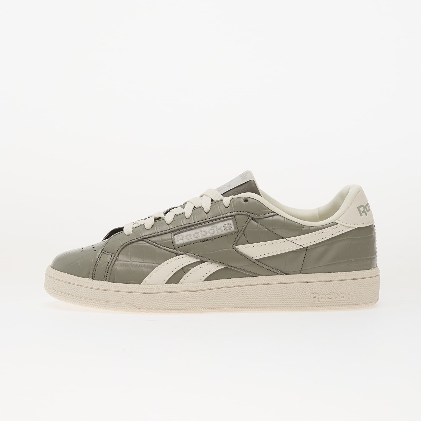 Reebok Сникърси Club C Grounds Uk Still Grey/ Chalk/ Escape Grey