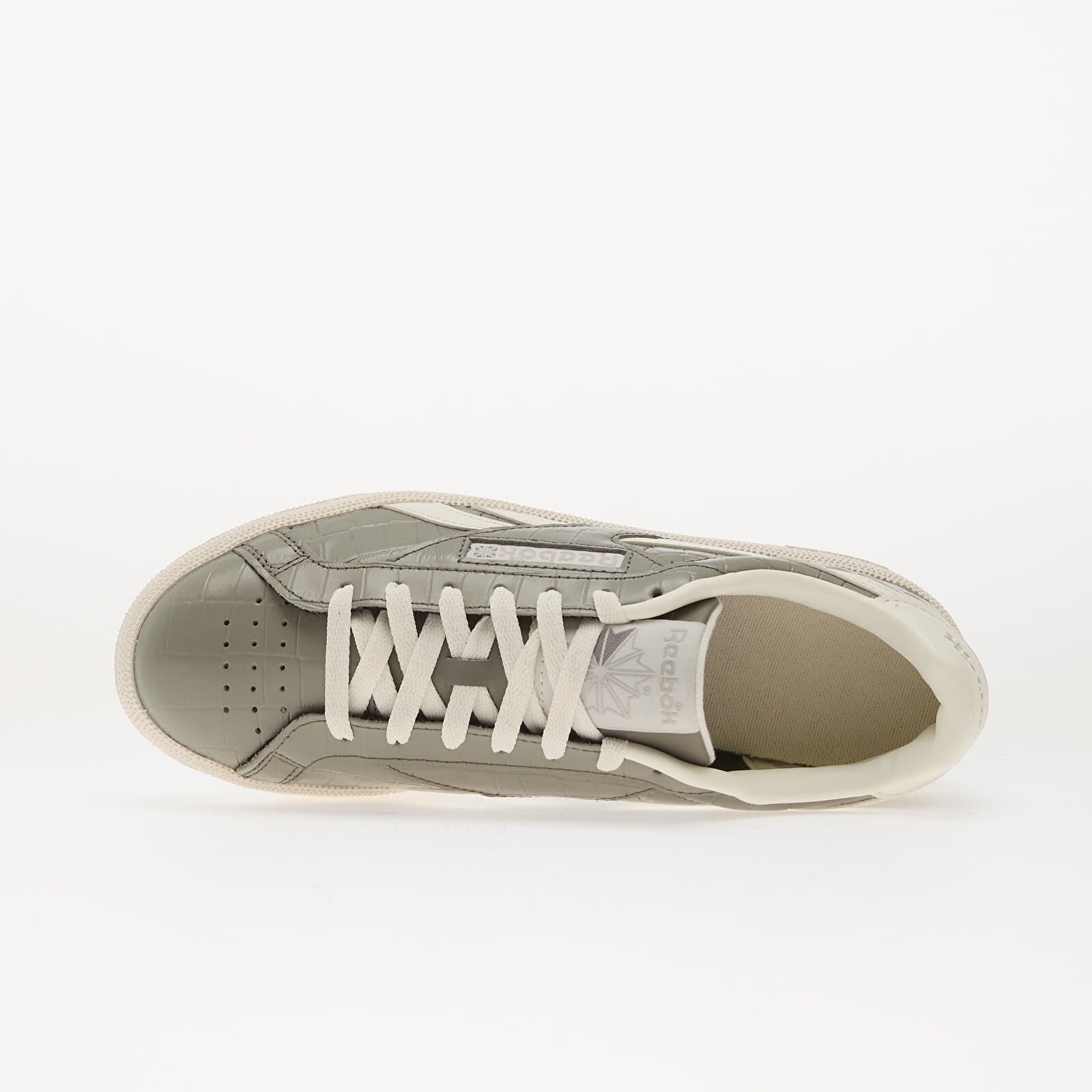 Reebok Сникърси Club C Grounds Uk Still Grey/ Chalk/ Escape Grey