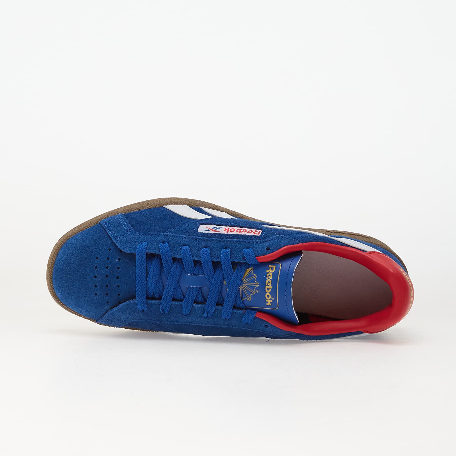 Reebok Сникърси Club C Grounds Uk Vector Blue/ Vector Red/ Gum