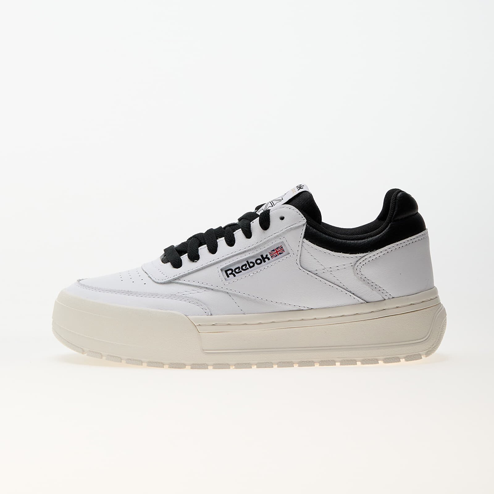 Reebok Сникърси Club C Megacourt White/ Chalk/ Black