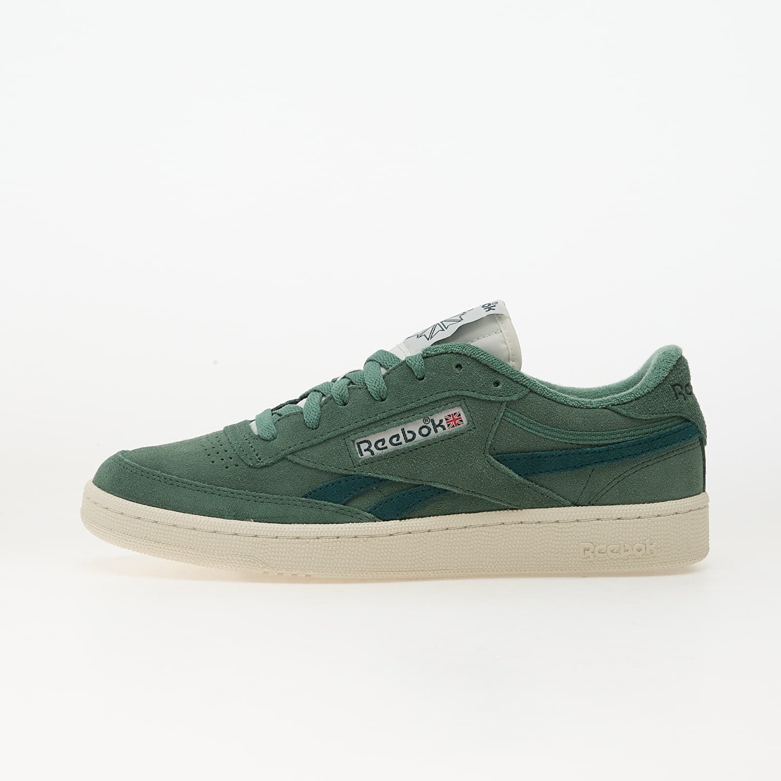 Reebok Сникърси Club C Revenge Field Green/ Metal Green/ Chalk