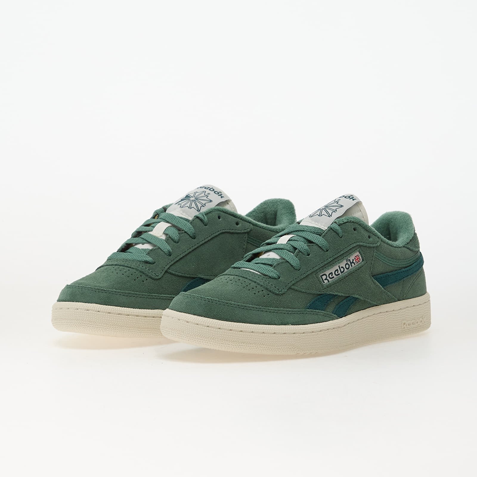Reebok Сникърси Club C Revenge Field Green/ Metal Green/ Chalk